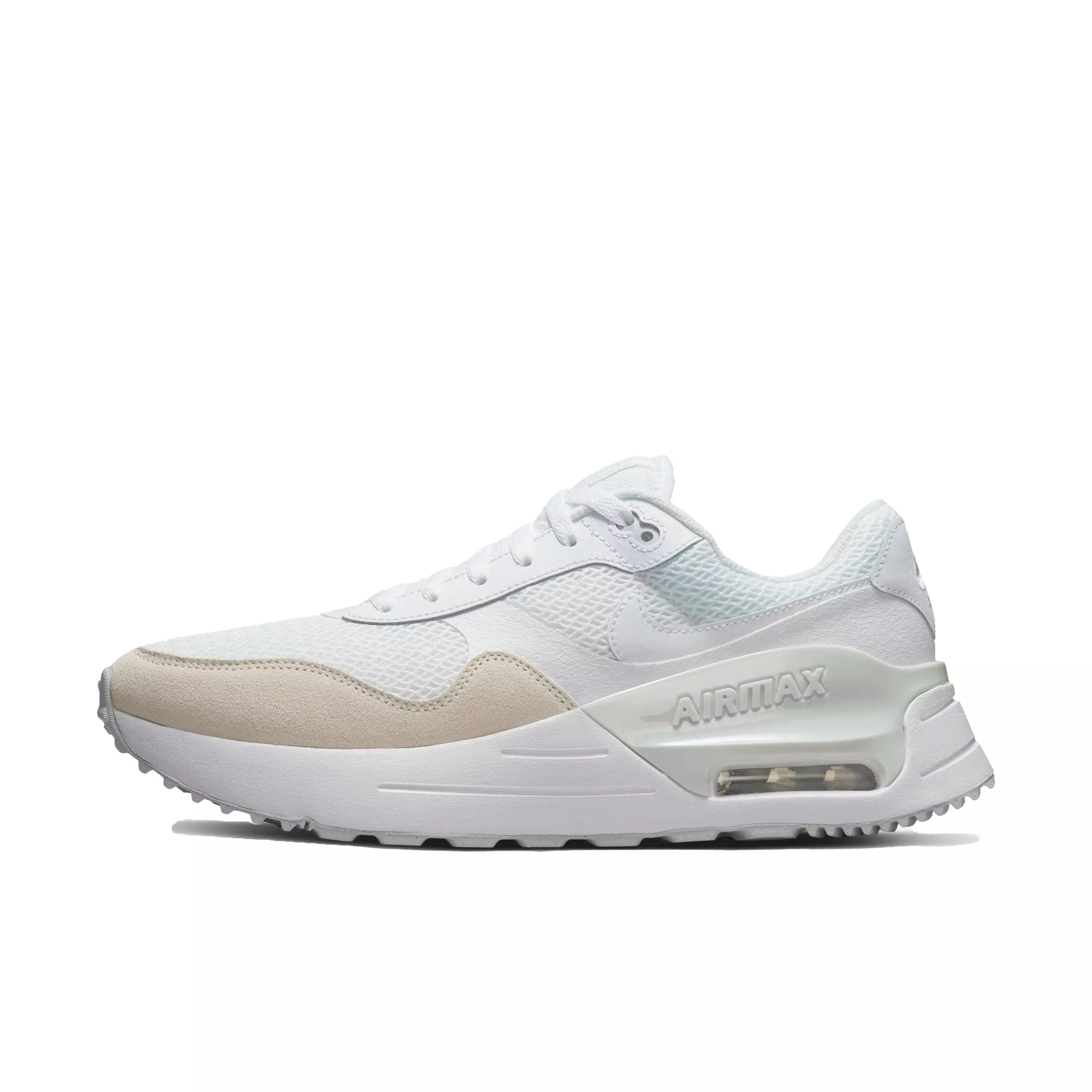 Nike Air Max SYSTM "White/White/Pure Platinum" Men's Shoe - WHITE