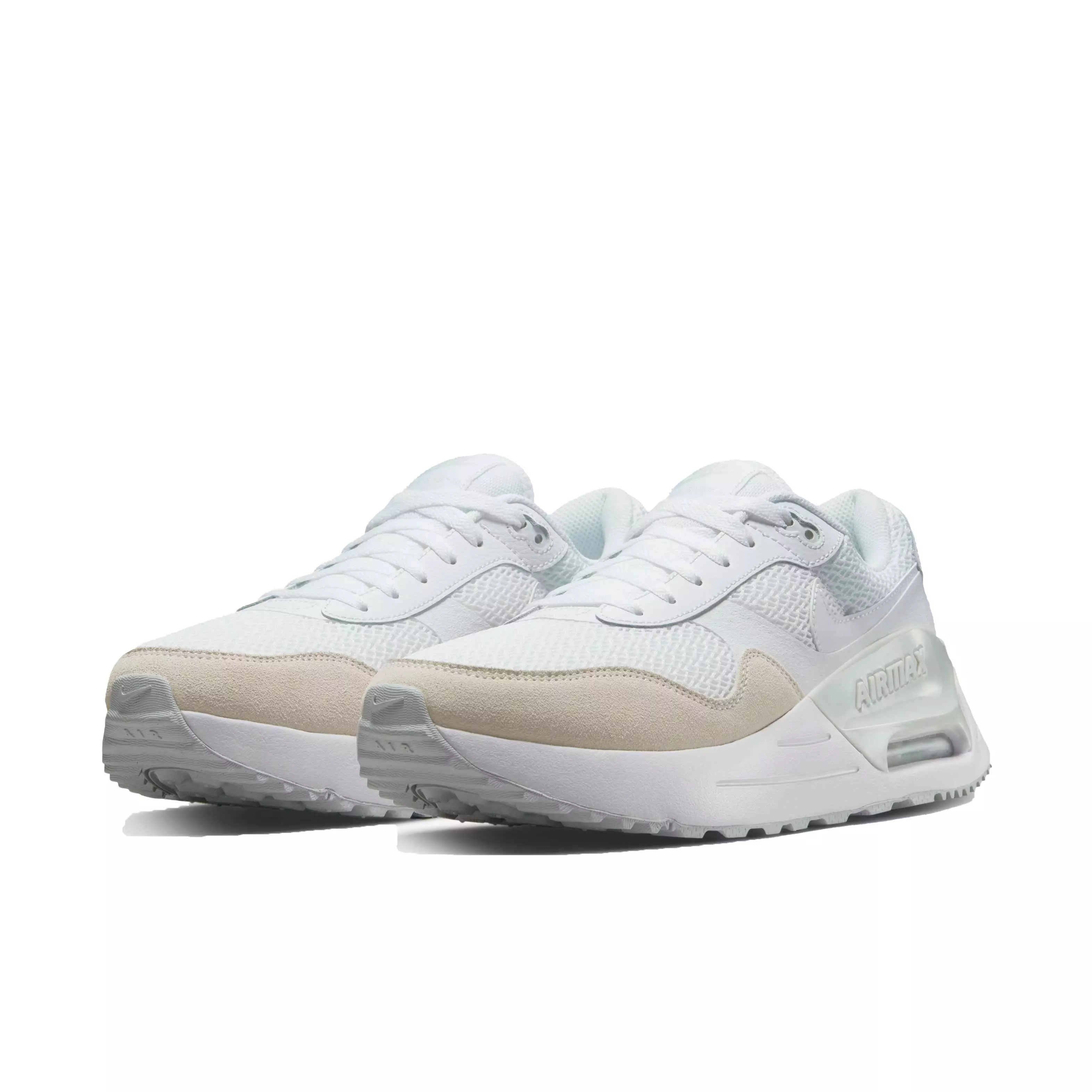 Nike Air Max SYSTM "White/White/Pure Platinum" Men's Shoe - WHITE