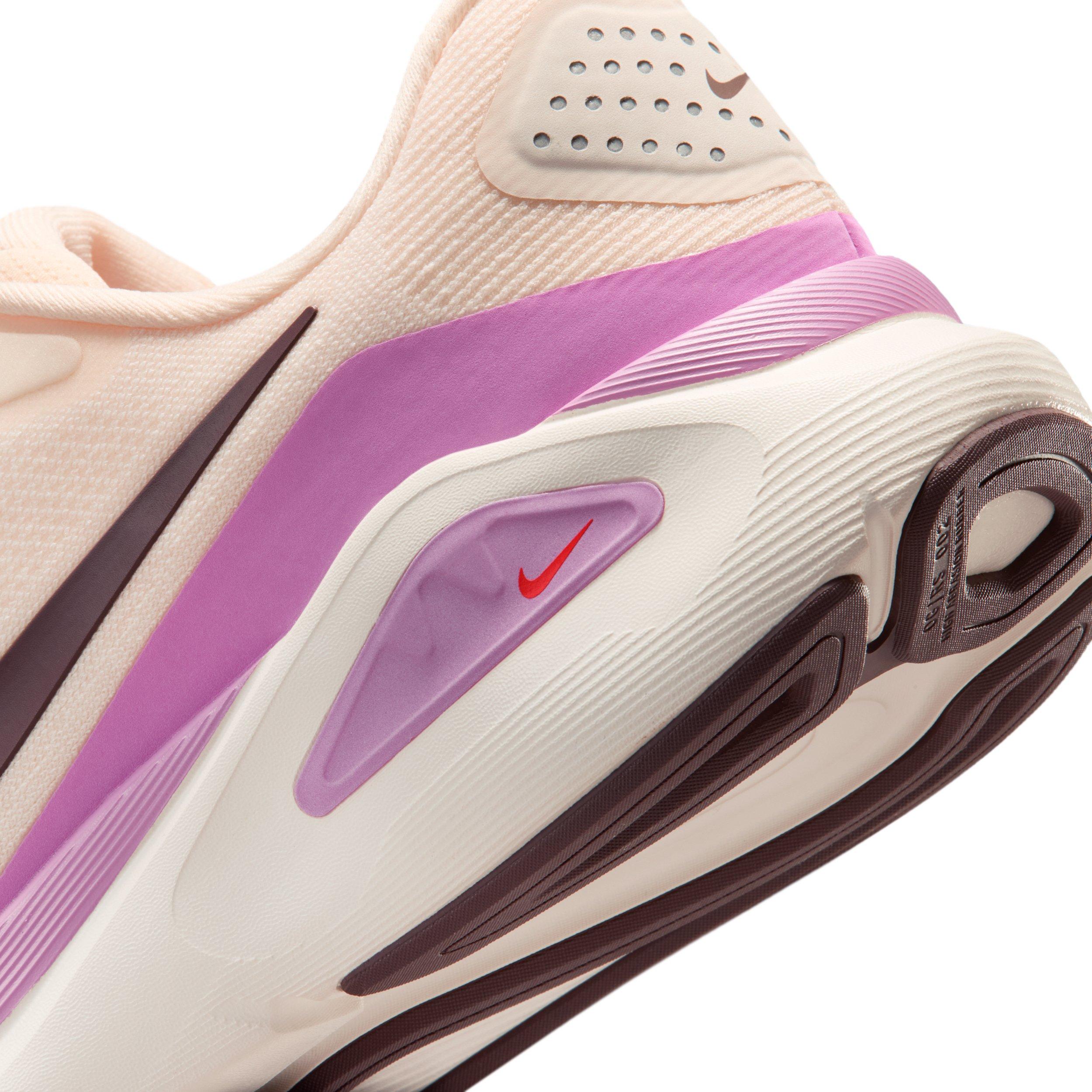 Nike Structure 26 "Chalk/Light Magenta/Orange Pulse/Tattoo" Women's Running Shoe - CHALK/LT MAGENTA/ORANGE/TATTOO Thumbnail View 8