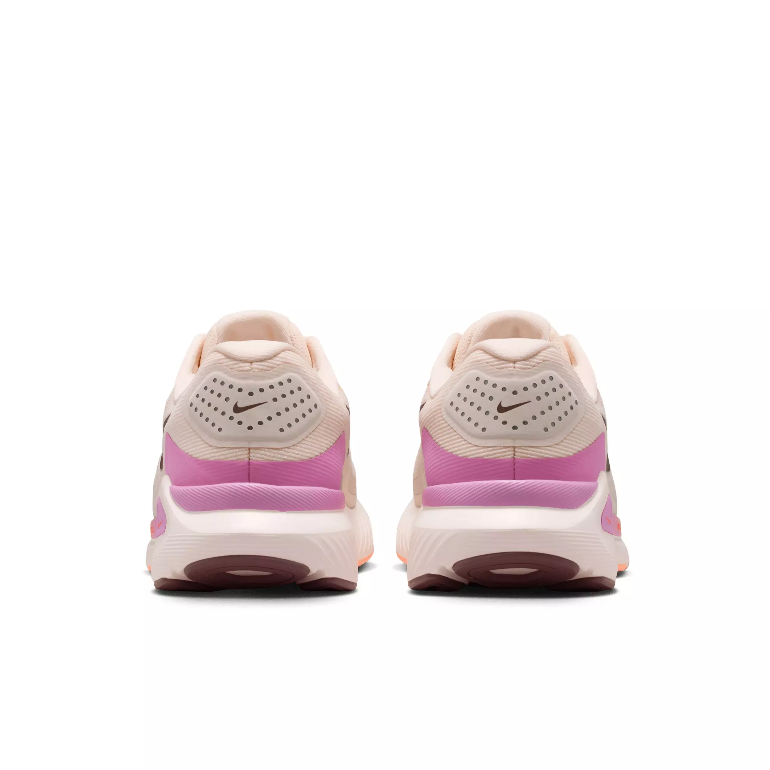 Nike Structure 26 "Chalk/Light Magenta/Orange Pulse/Tattoo" Women's Wide Running Shoe - CHALK/LT MAGENTA/ORANGE/TATTOO