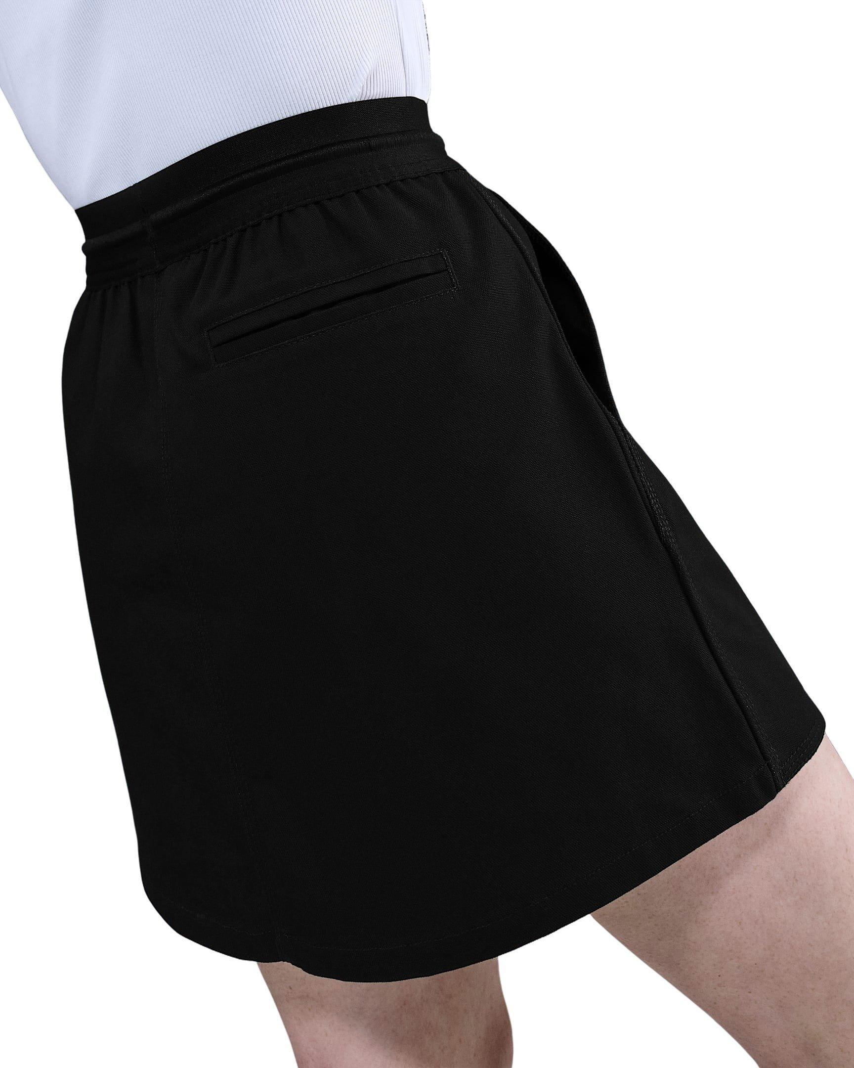 Nike Women's Sportswear Cargo 4" Mini Skirt - Black - BLACK Thumbnail View 2
