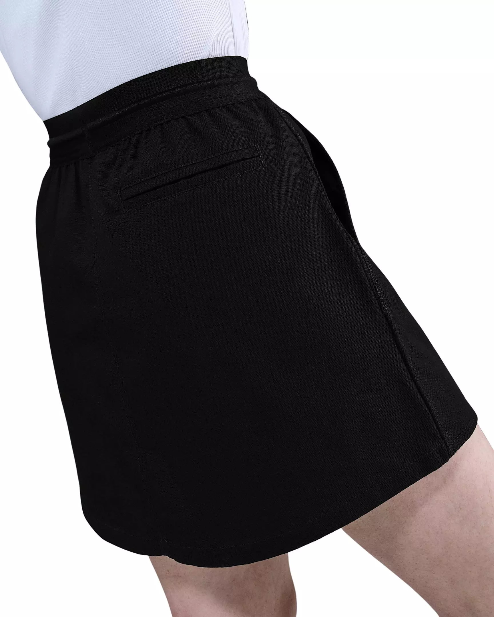 Nike Women's Sportswear Cargo 4" Mini Skirt -Black - BLACK