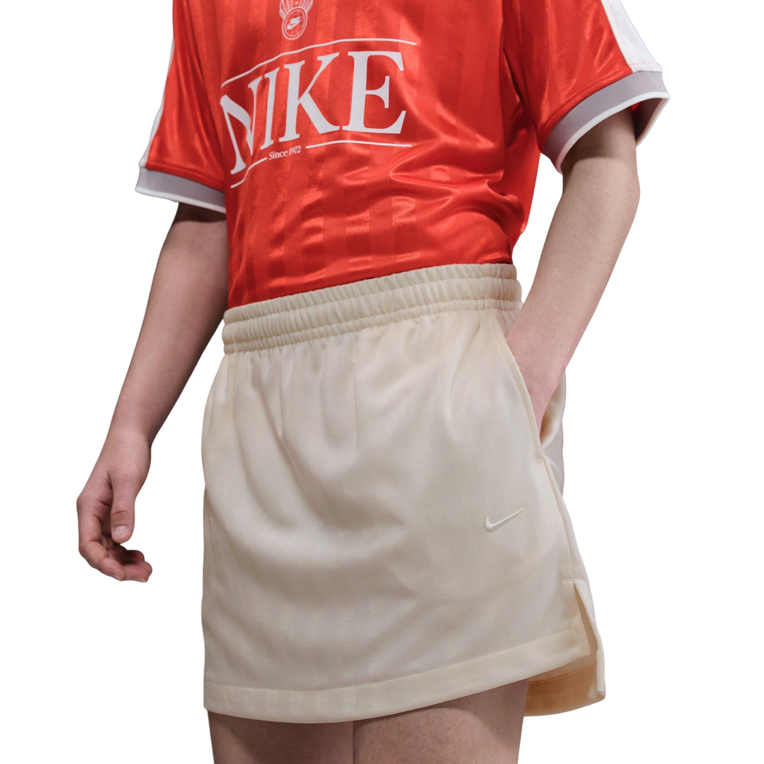 Nike Women's Sportswear Jacquard Striped Skirt -Ivory