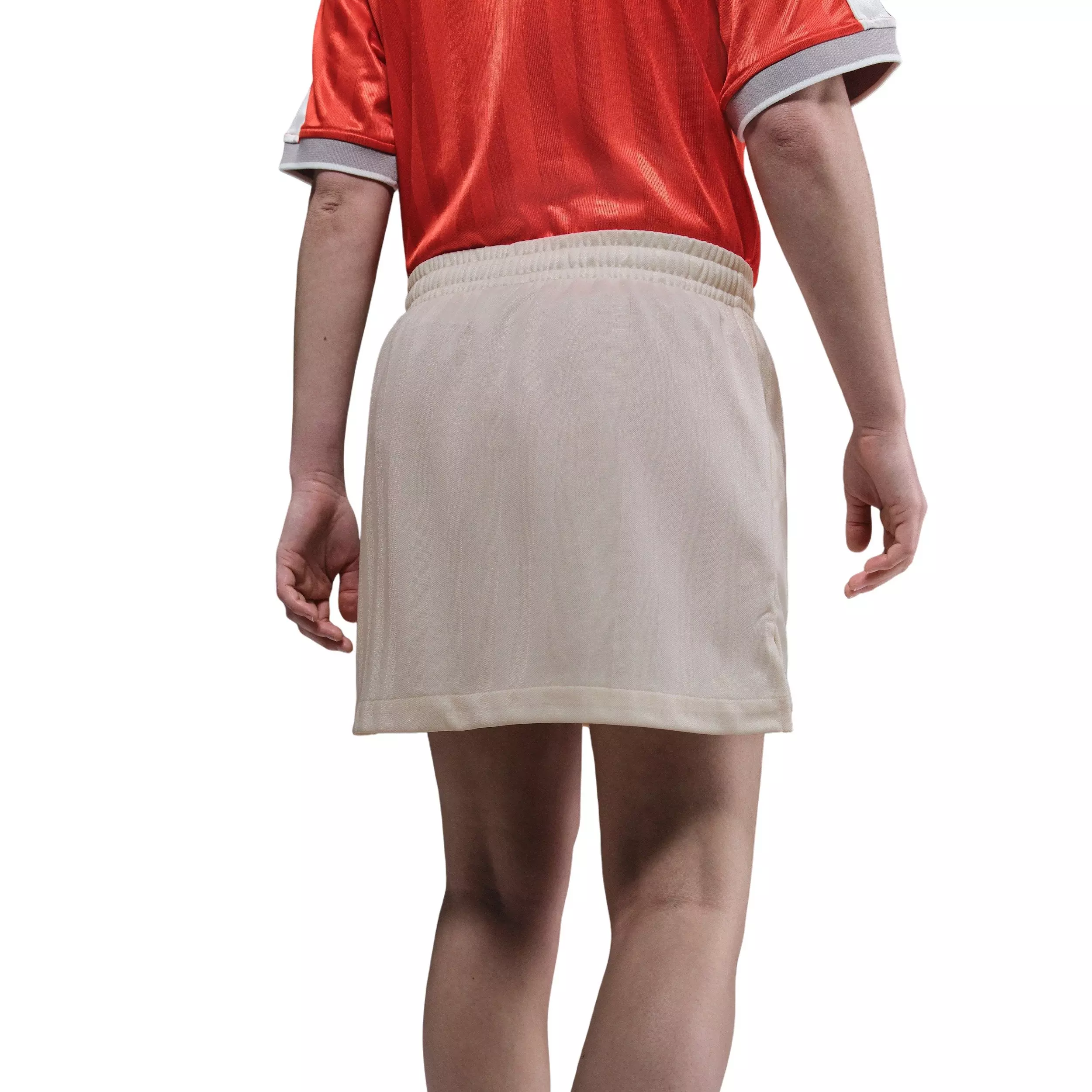 Nike Women's Sportswear Jacquard Striped Skirt -Ivory - IVORY