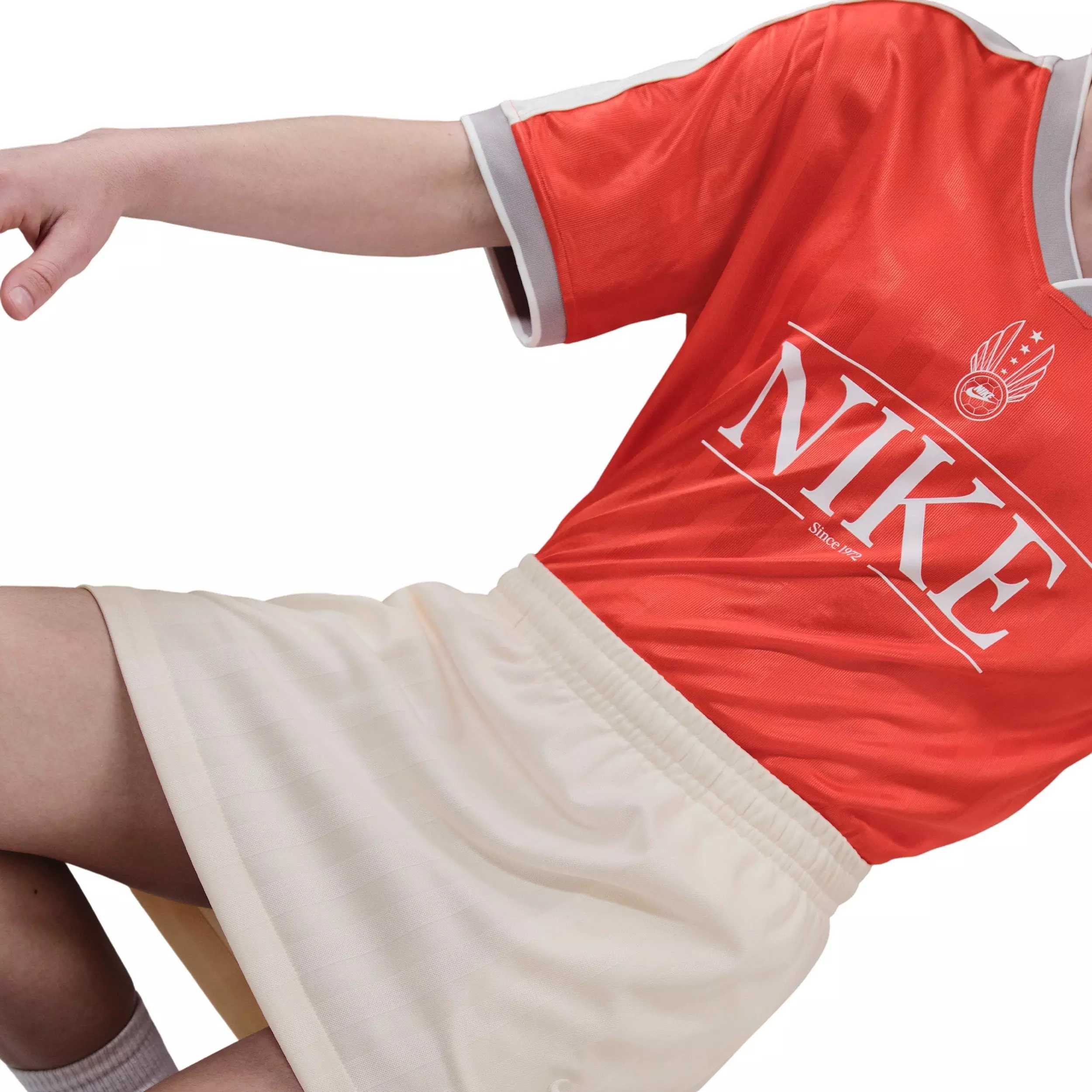 Nike Women's Sportswear Jacquard Striped Skirt - Ivory - IVORY