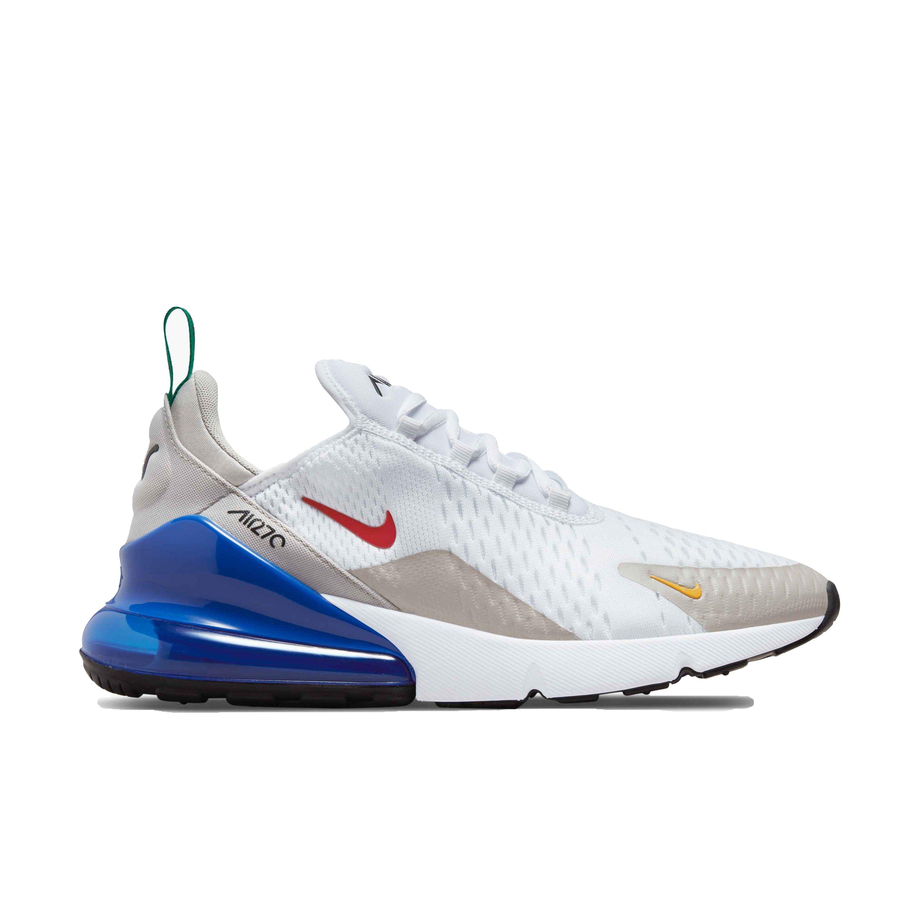Nike Air Max 270 "White/University Red/Game Royal" Men's Shoe - WHITE Thumbnail View 1