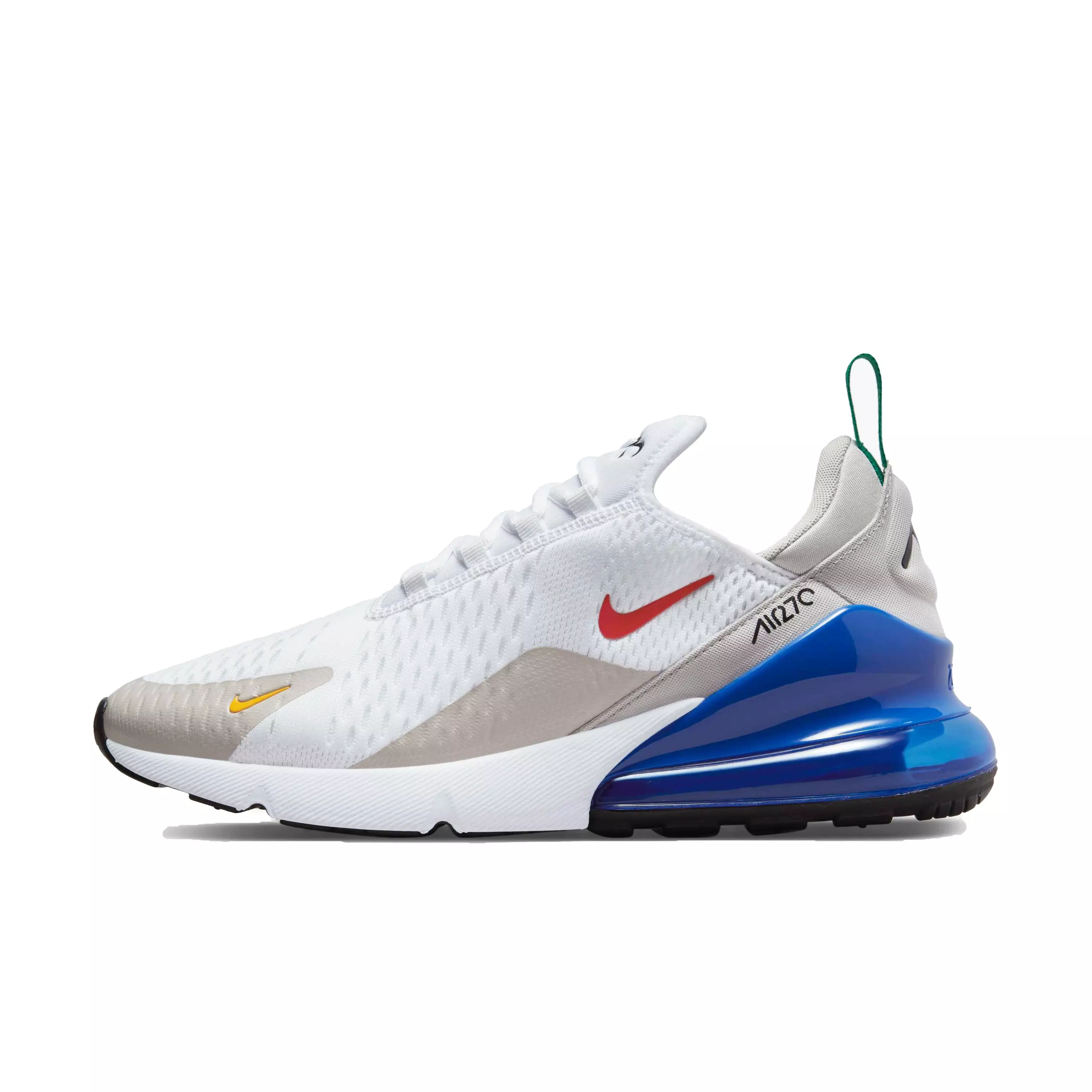 Nike Air Max 270 "White/University Red/Game Royal" Men's Shoe - WHITE