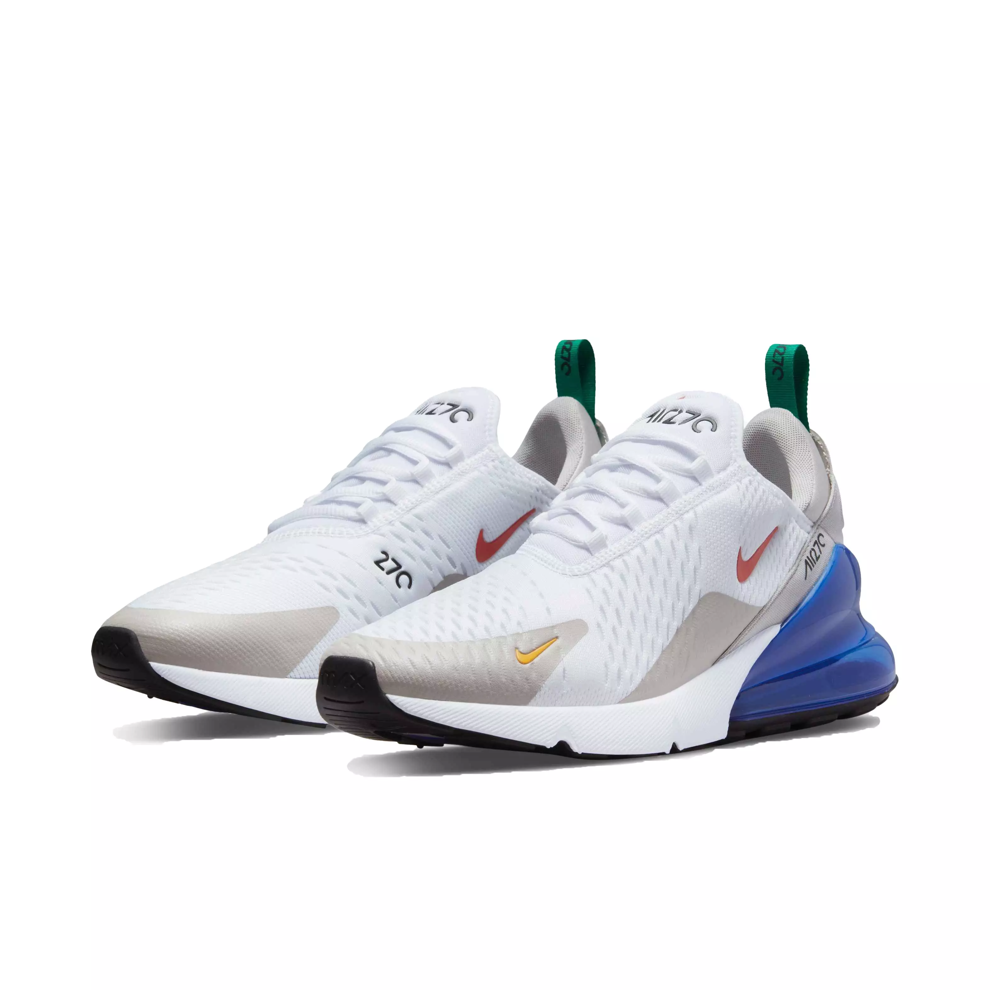 Nike Air Max 270 "White/University Red/Game Royal" Men's Shoe - WHITE