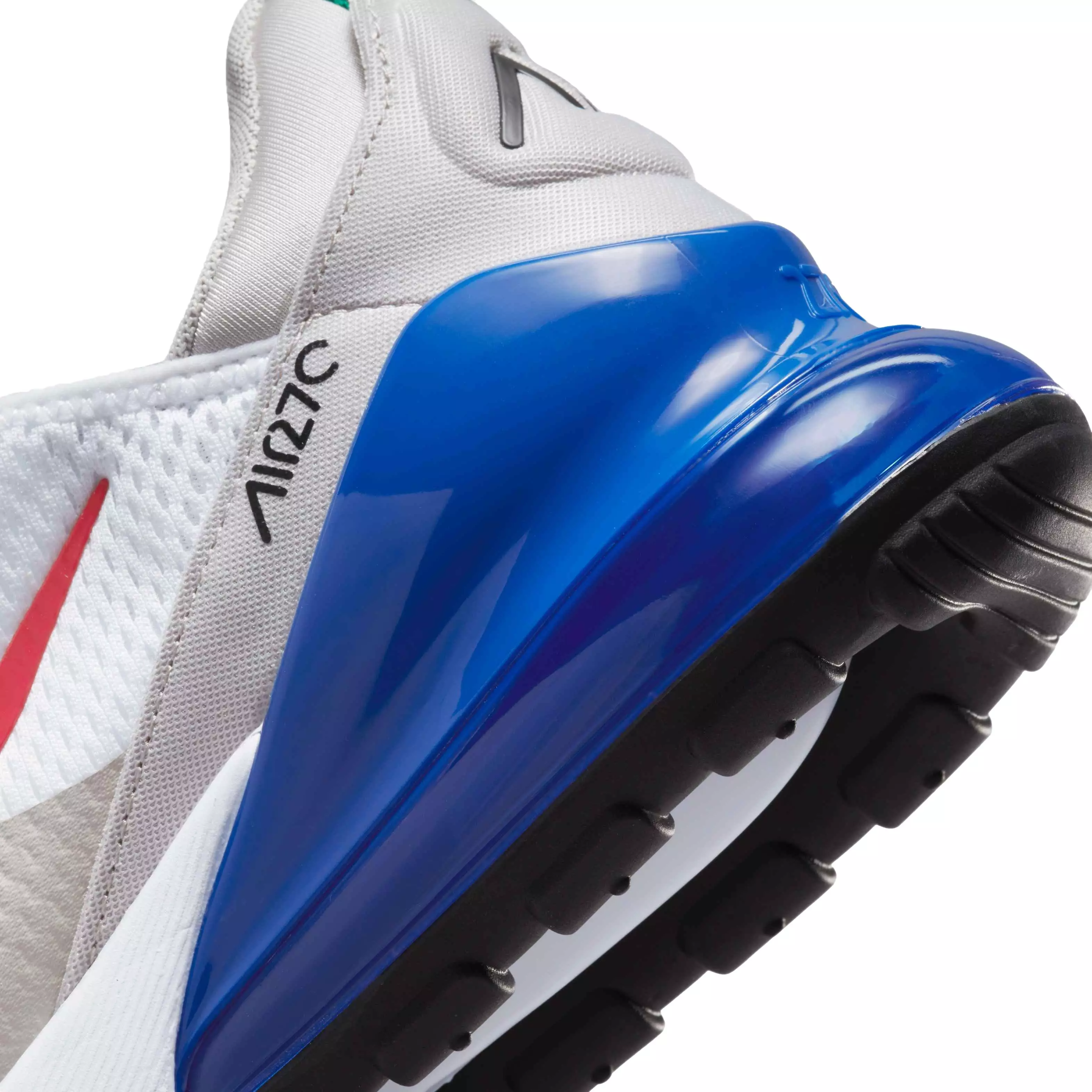 Nike Air Max 270 "White/University Red/Game Royal" Men's Shoe - WHITE