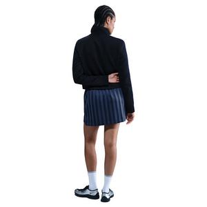 Nike Women's Sportswear Jacquard Striped Skirt -Navy