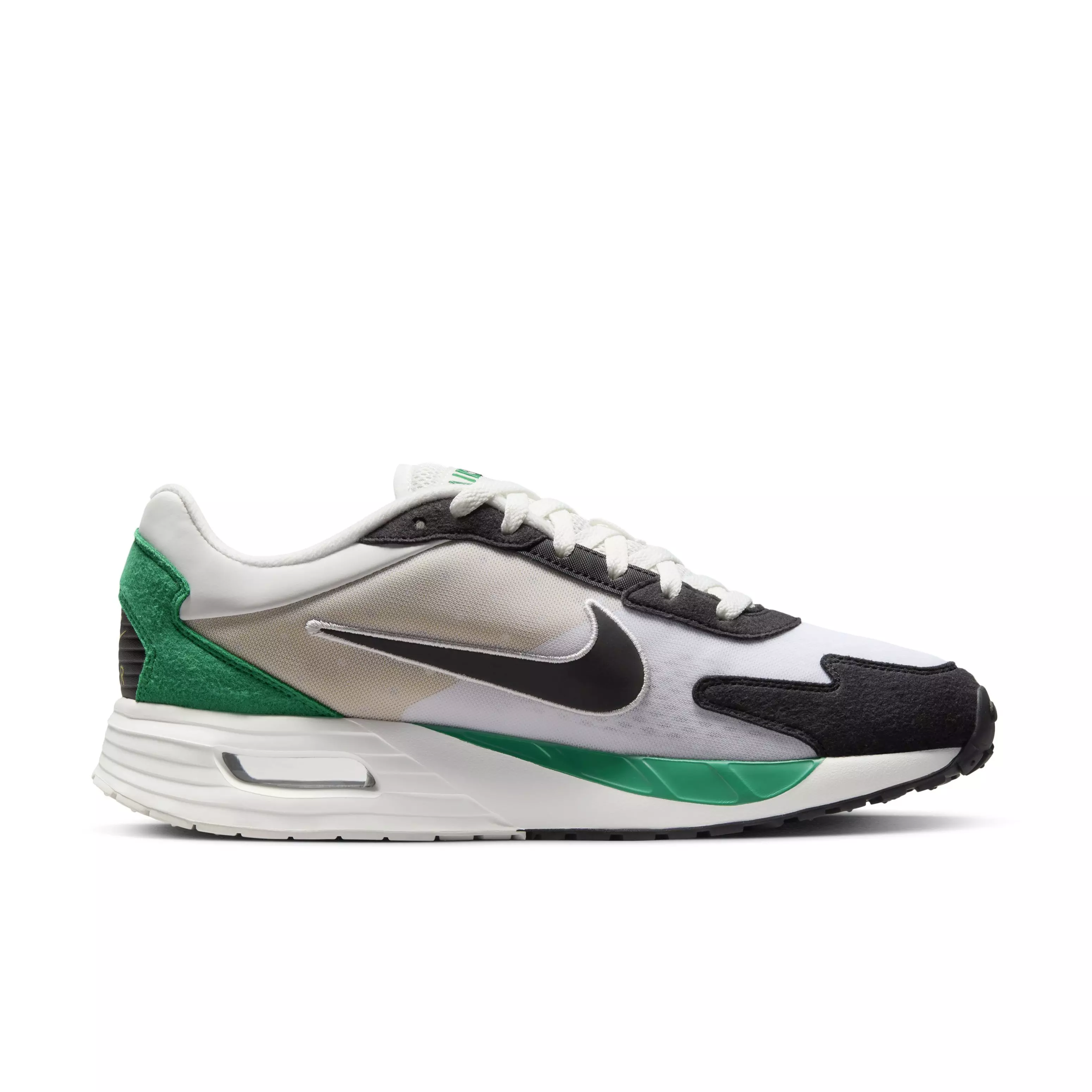 Nike Air Max Solo "Summit White/Malachite/Saturn Gold/Black" Men's Shoe - WHITE/MALACHITE/GOLD/BLACK