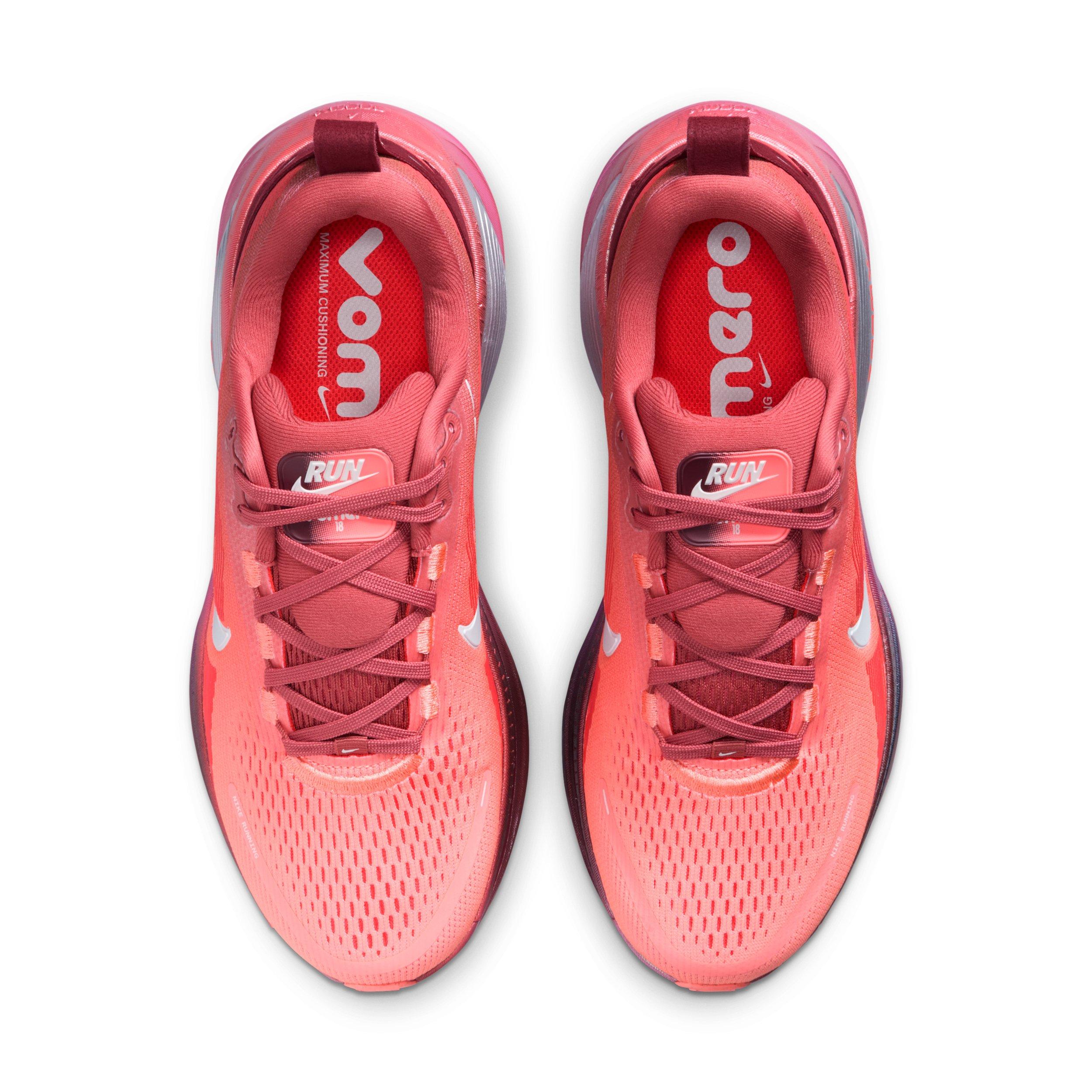 Nike Vomero 18 SE "Light Redwood/Bright Crimson/Atomic Pink/Barely Green" Women's Running Shoe - LT REDWOOD/CRIMSON/PINK/GREEN Thumbnail View 4