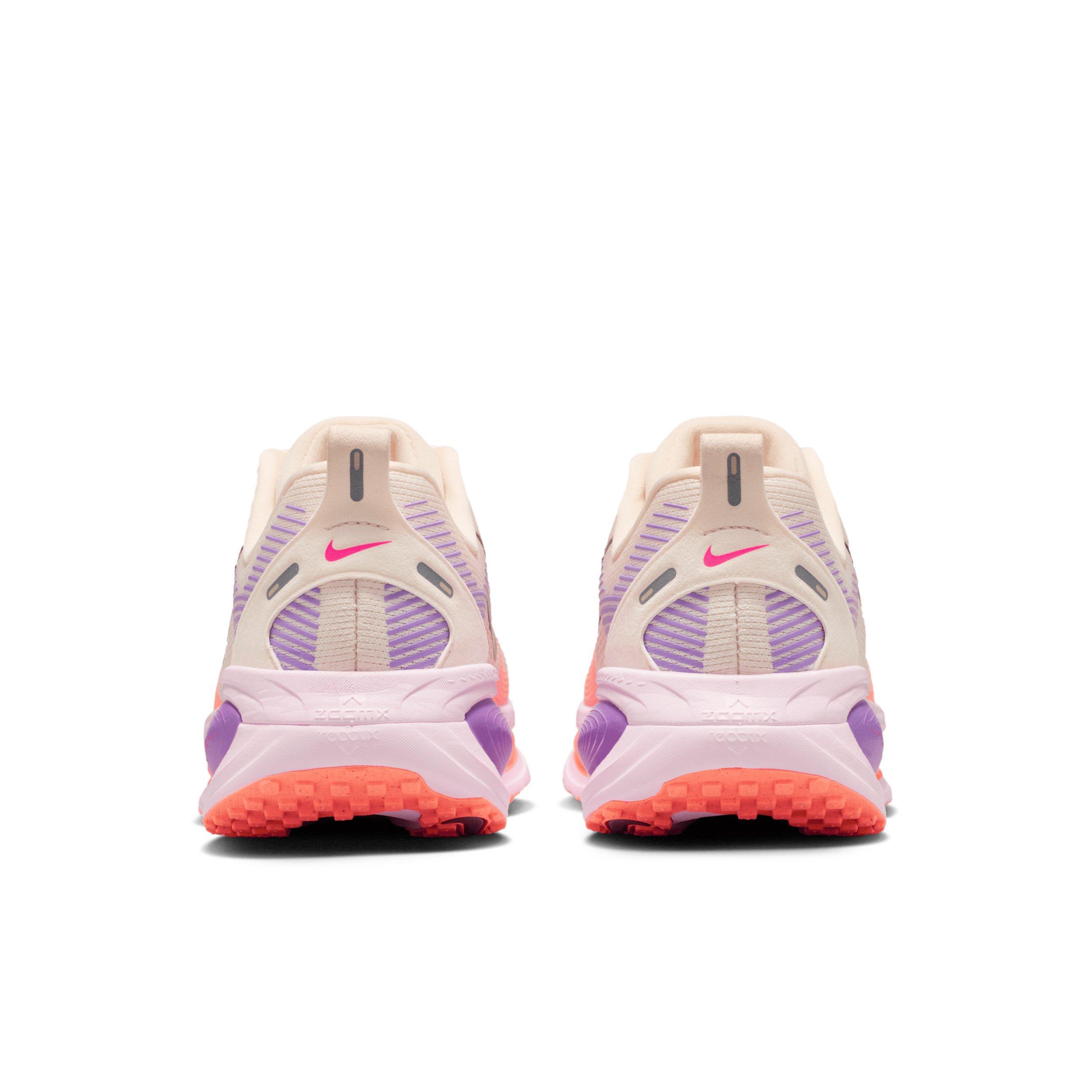 Nike Vomero 18 "Chalk/Pink Foam/Bright Violet/Tattoo" Women's Wide Running Shoe - CHALK/PINK/VIOLET/TATTOO Thumbnail View 5