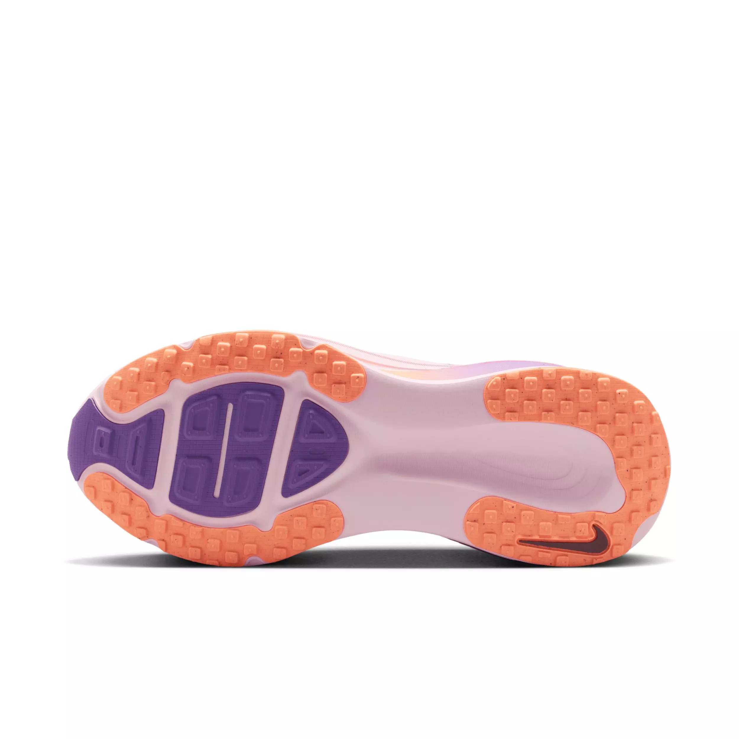 Nike Vomero 18 "Chalk/Pink Foam/Bright Violet/Tattoo" Women's Wide Running Shoe - CHALK/PINK/VIOLET/TATTOO