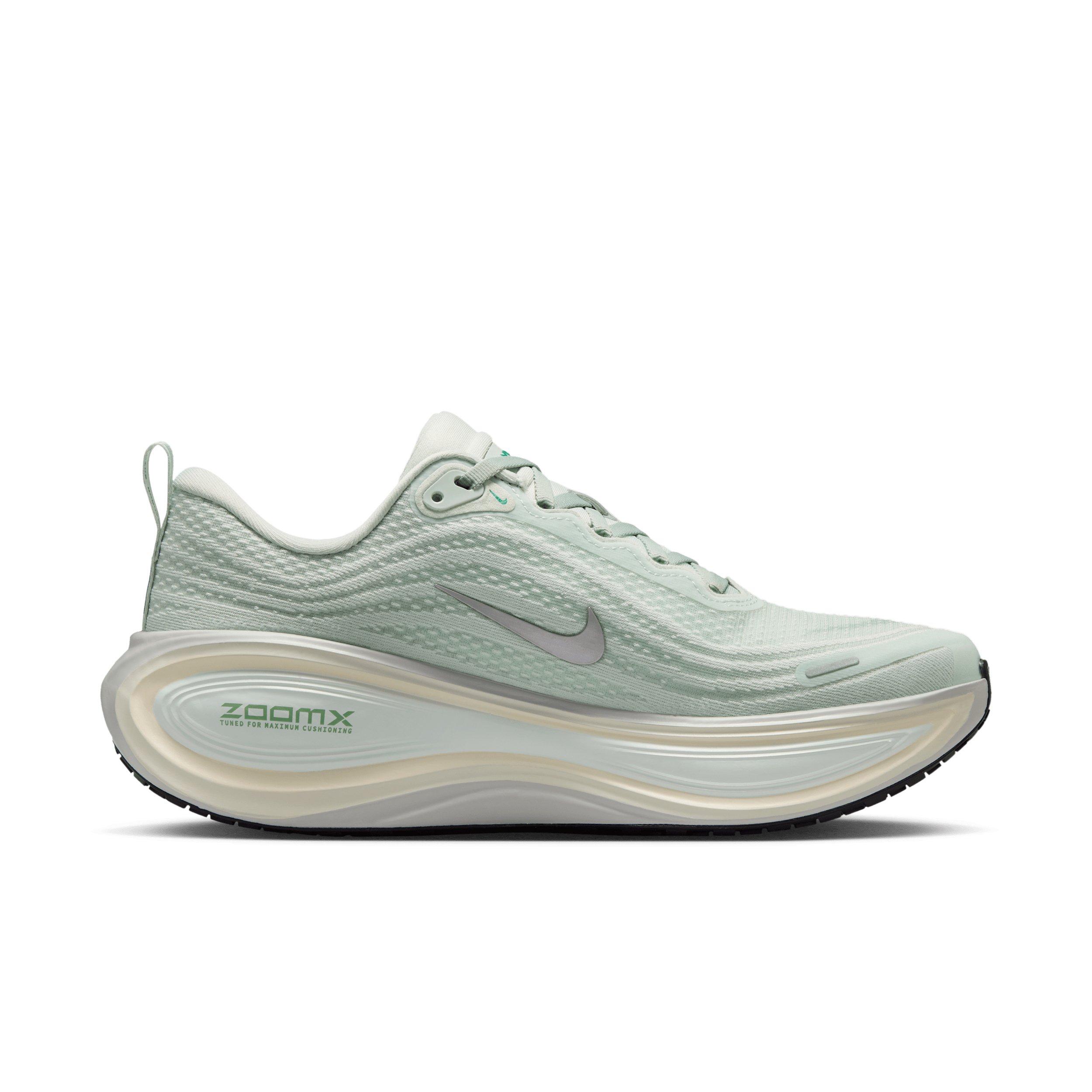Nike Vomero Plus "Light Silver/Barely Green/Sea Glass/Metallic Silver" Women's Running Shoe - LT SILVER/GREEN/SEA GLASS/SILVER Thumbnail View 1