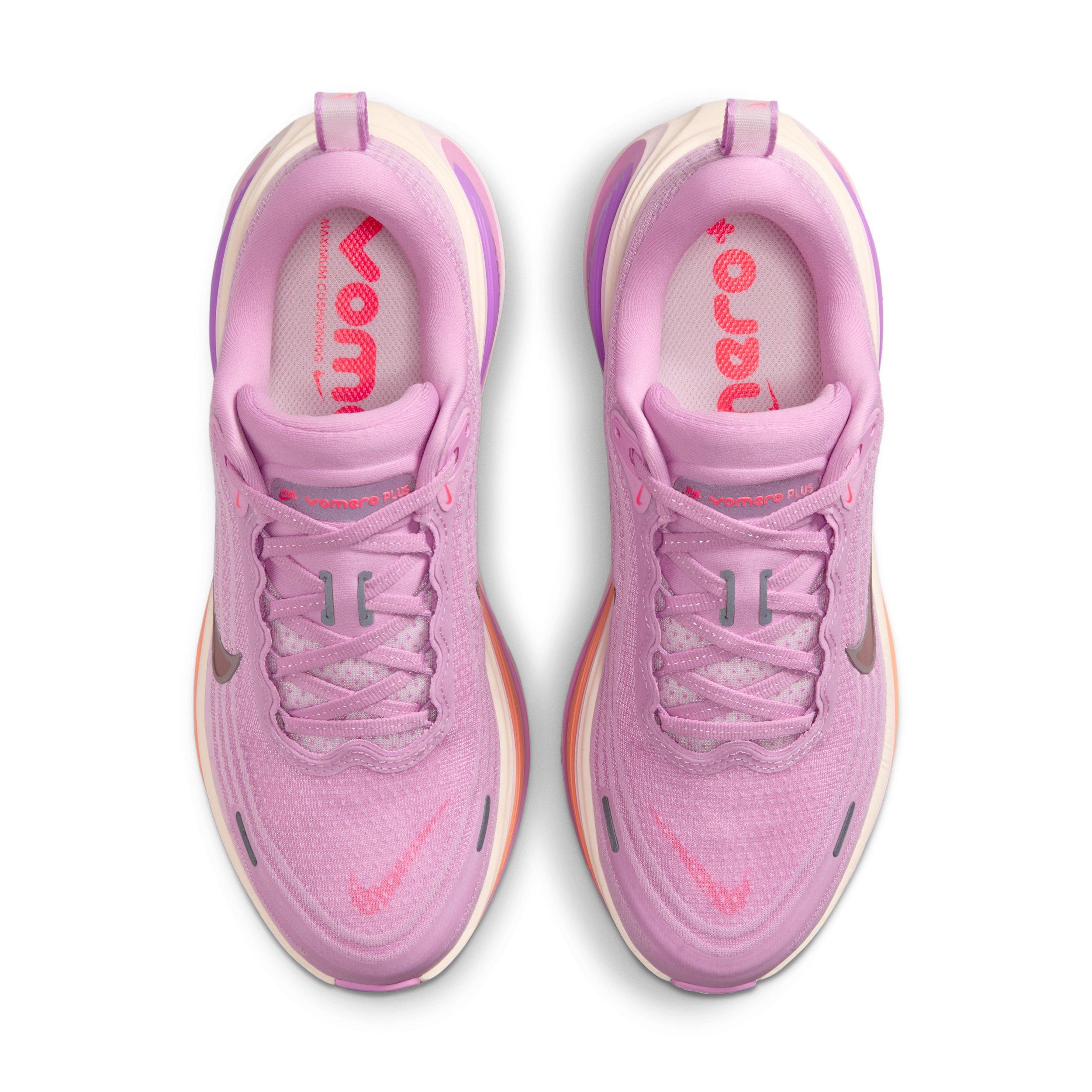 Nike Vomero Plus "Light Magenta/Pink Foam/Bright Violet/Black" Women's Running Shoe - LT MAGENTA/PINK/VIOLET/BLACK Thumbnail View 4