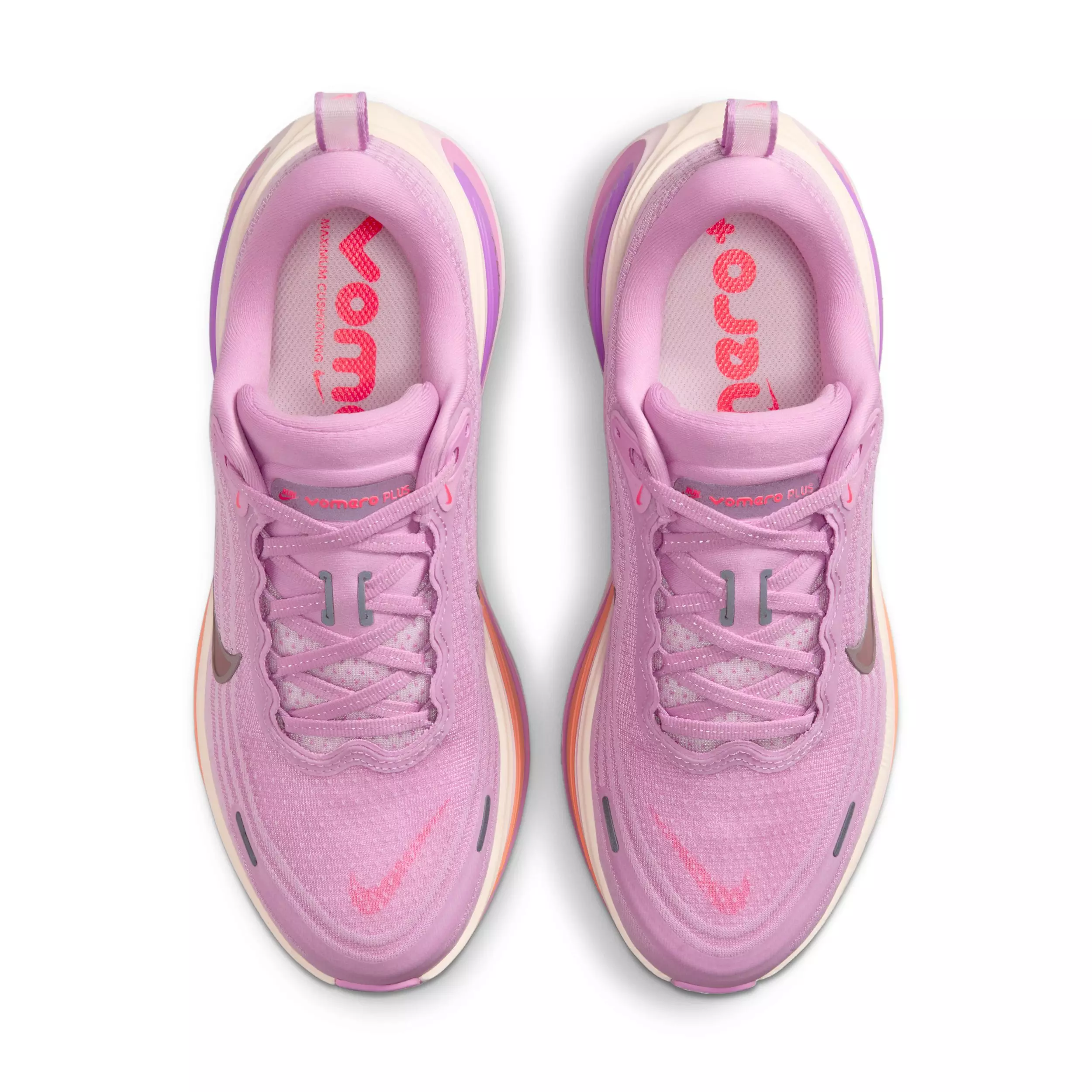 Nike Vomero Plus "Light Magenta/Pink Foam/Bright Violet/Black" Women's Running Shoe - LT MAGENTA/PINK/VIOLET/BLACK