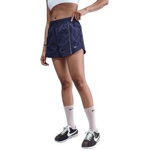 Nike Women's Windrunner Mid-Rise 2" Woven Shorts -Navy