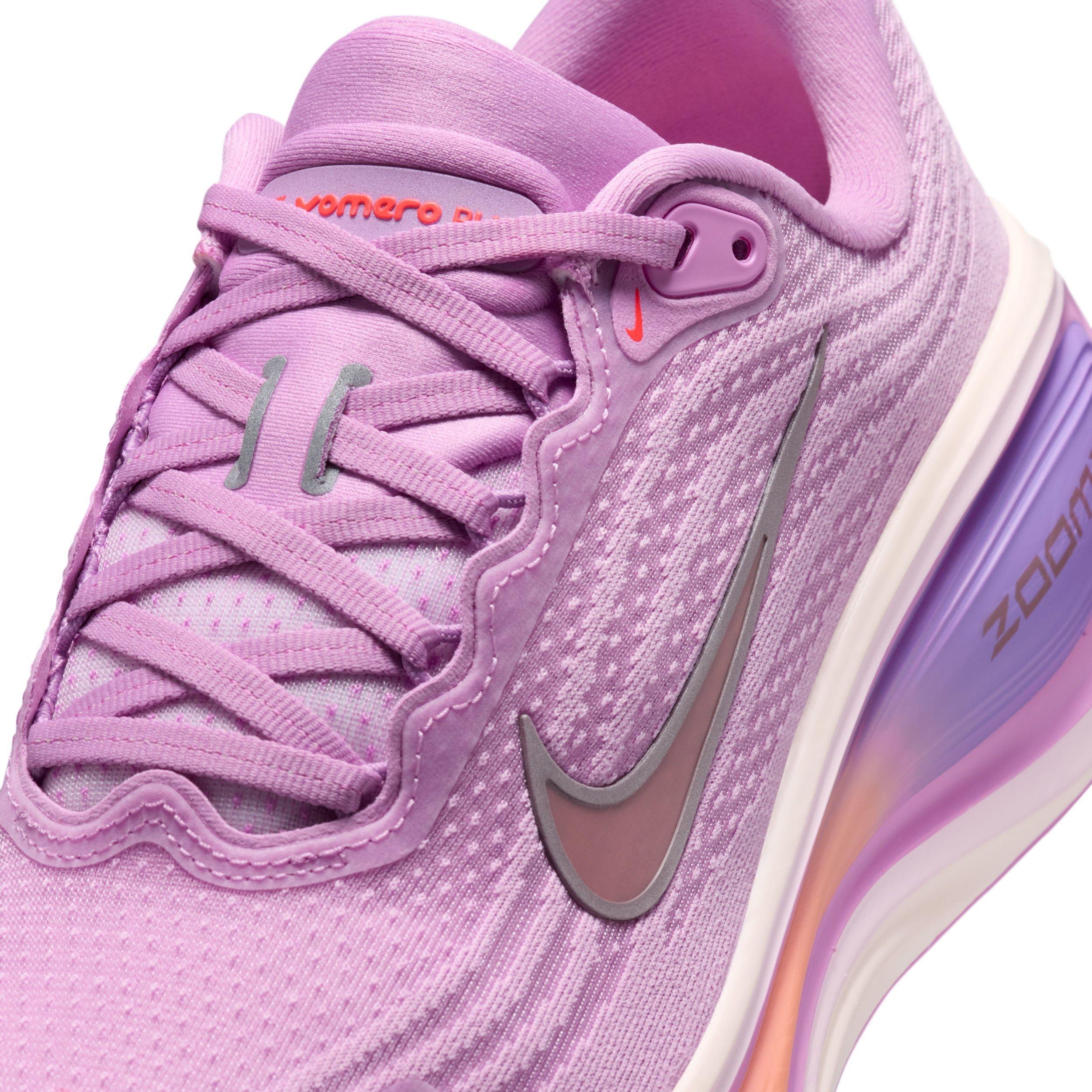 Nike Vomero Plus "Light Magenta/Pink Foam/Bright Violet/Black" Women's Wide Running Shoe - LT MAGENTA/PINK/VIOLET/BLACK Thumbnail View 7