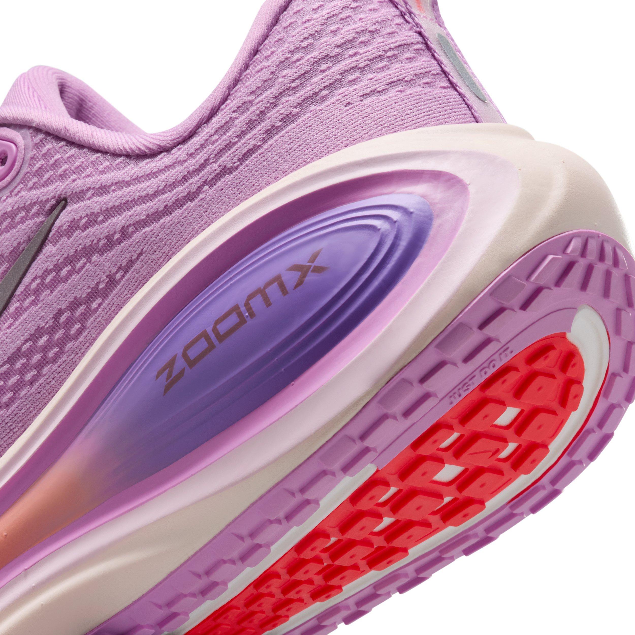 Nike Vomero Plus "Light Magenta/Pink Foam/Bright Violet/Black" Women's Wide Running Shoe - LT MAGENTA/PINK/VIOLET/BLACK Thumbnail View 8