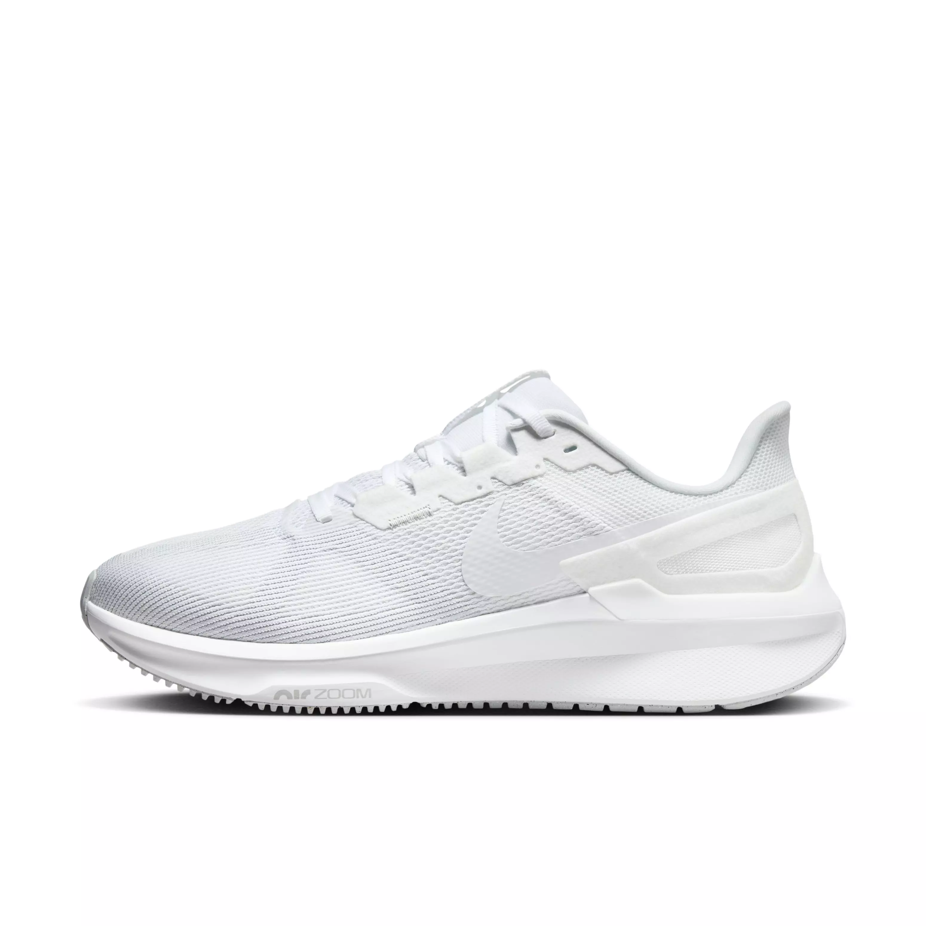 Nike Structure 25 "White/Pure Platinum/White" Men's Running Shoe - WHITE/PLATINUM/WHITE