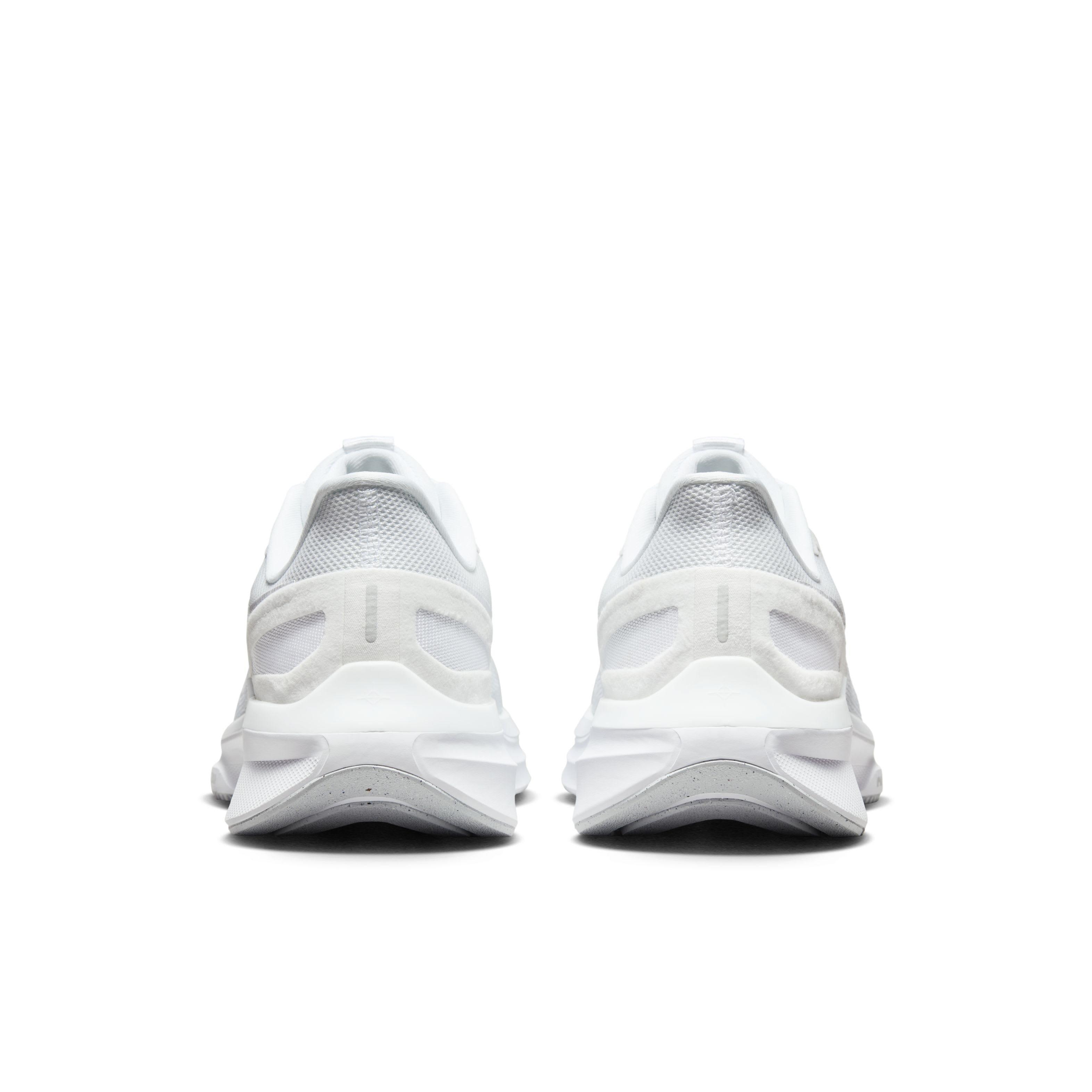 Nike Structure 25 "White/Pure Platinum/White" Men's Running Shoe - WHITE/PLATINUM/WHITE Thumbnail View 5