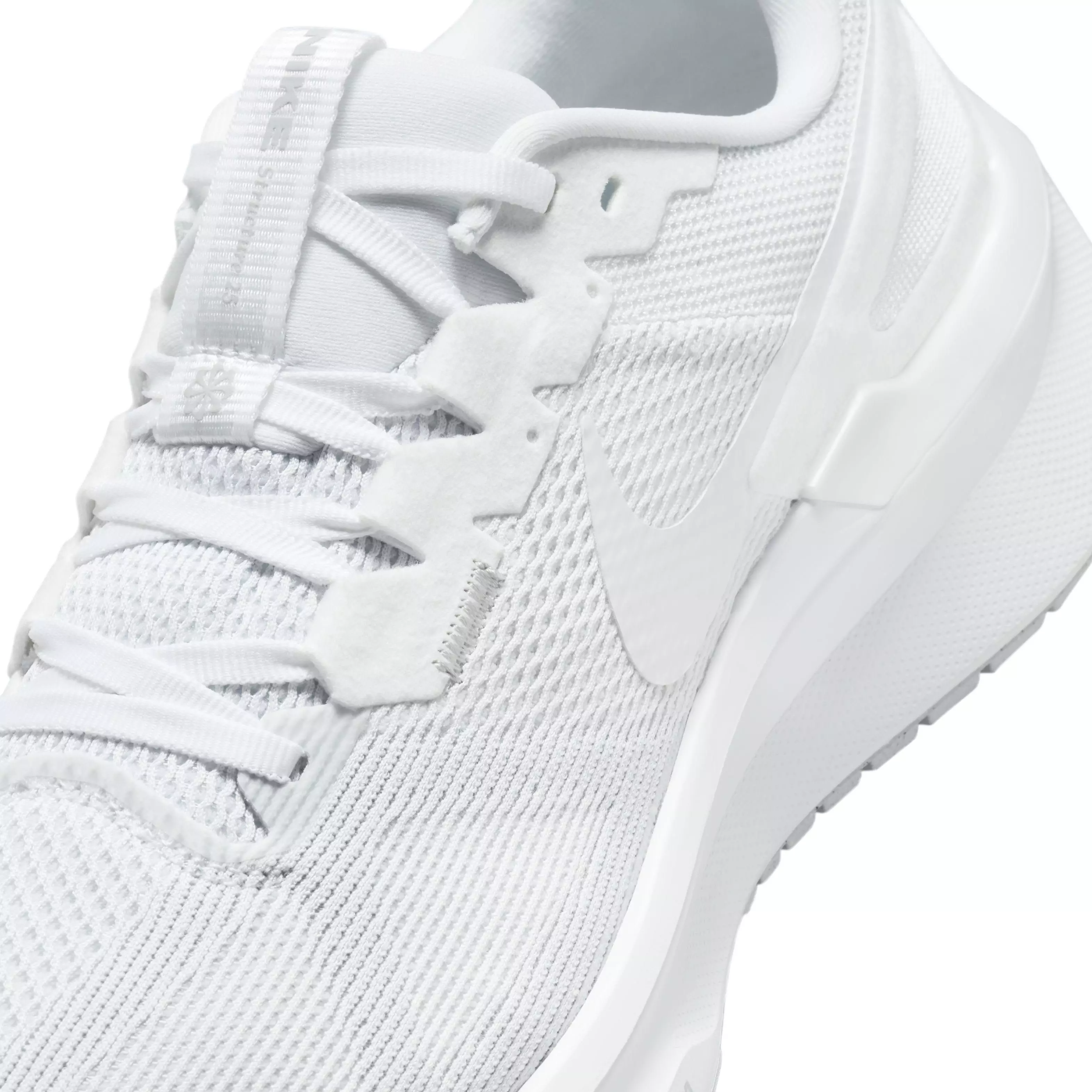 Nike Structure 25 "White/Pure Platinum/White" Men's Running Shoe - WHITE/PLATINUM/WHITE