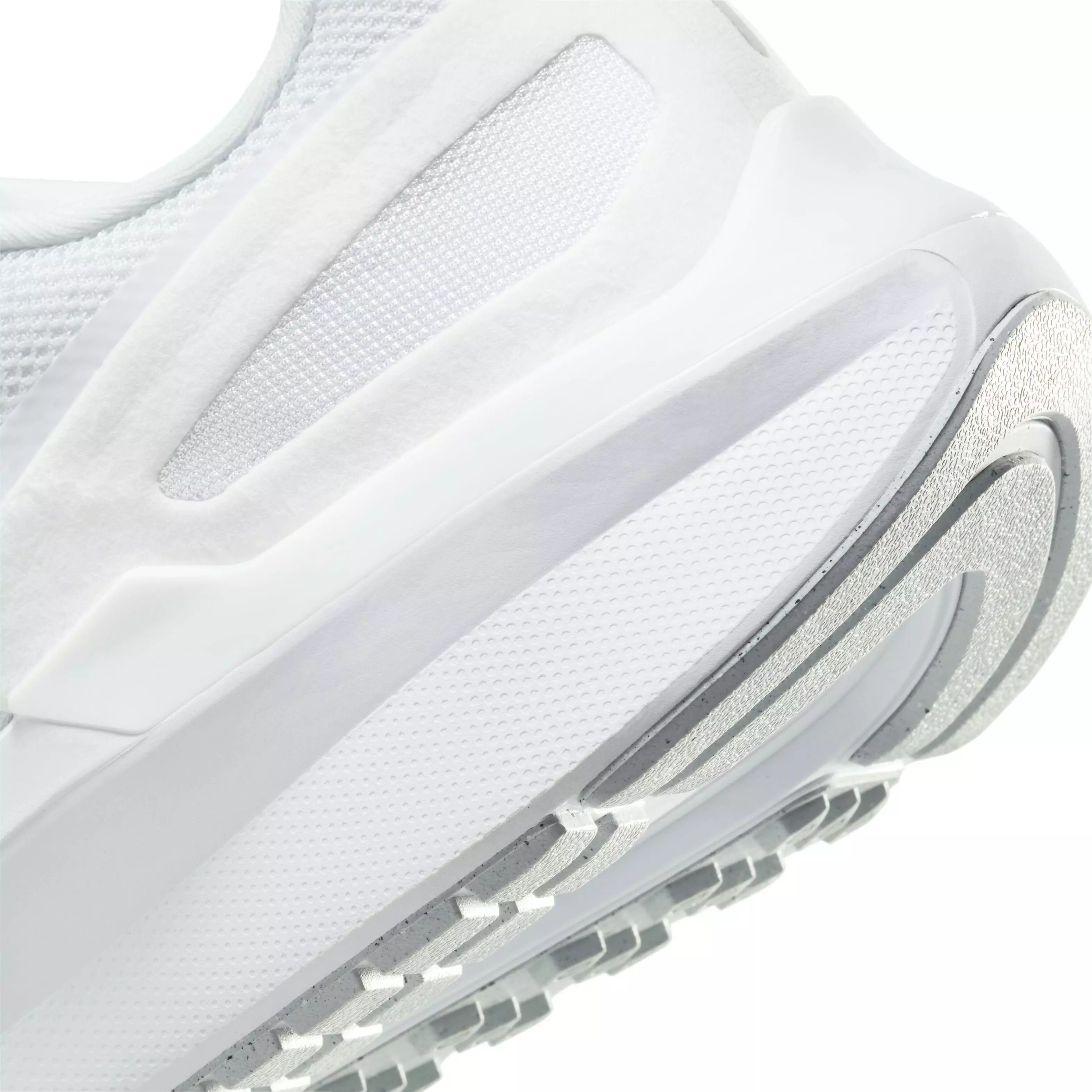 Nike Structure 25 "White/Pure Platinum/White" Men's Running Shoe - WHITE/PLATINUM/WHITE