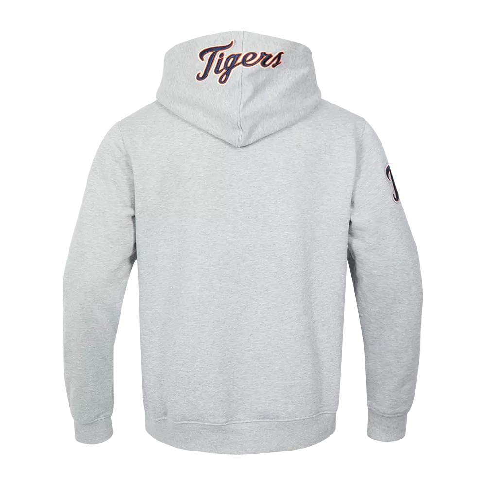 Pro Standard Men's MLB Detroit Tigers Old English PO Hoodie -Grey - GREY