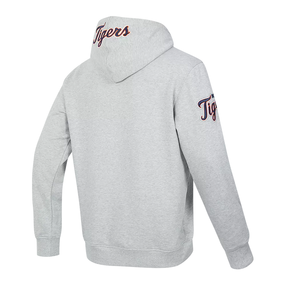 Pro Standard Men's MLB Detroit Tigers Old English PO Hoodie - Grey - GREY