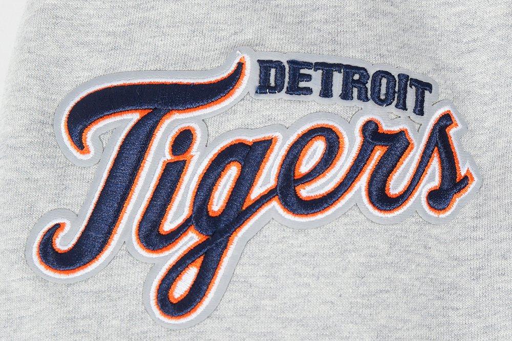 Pro Standard Men's MLB Detroit Tigers Old English PO Hoodie -Grey - GREY Thumbnail View 6