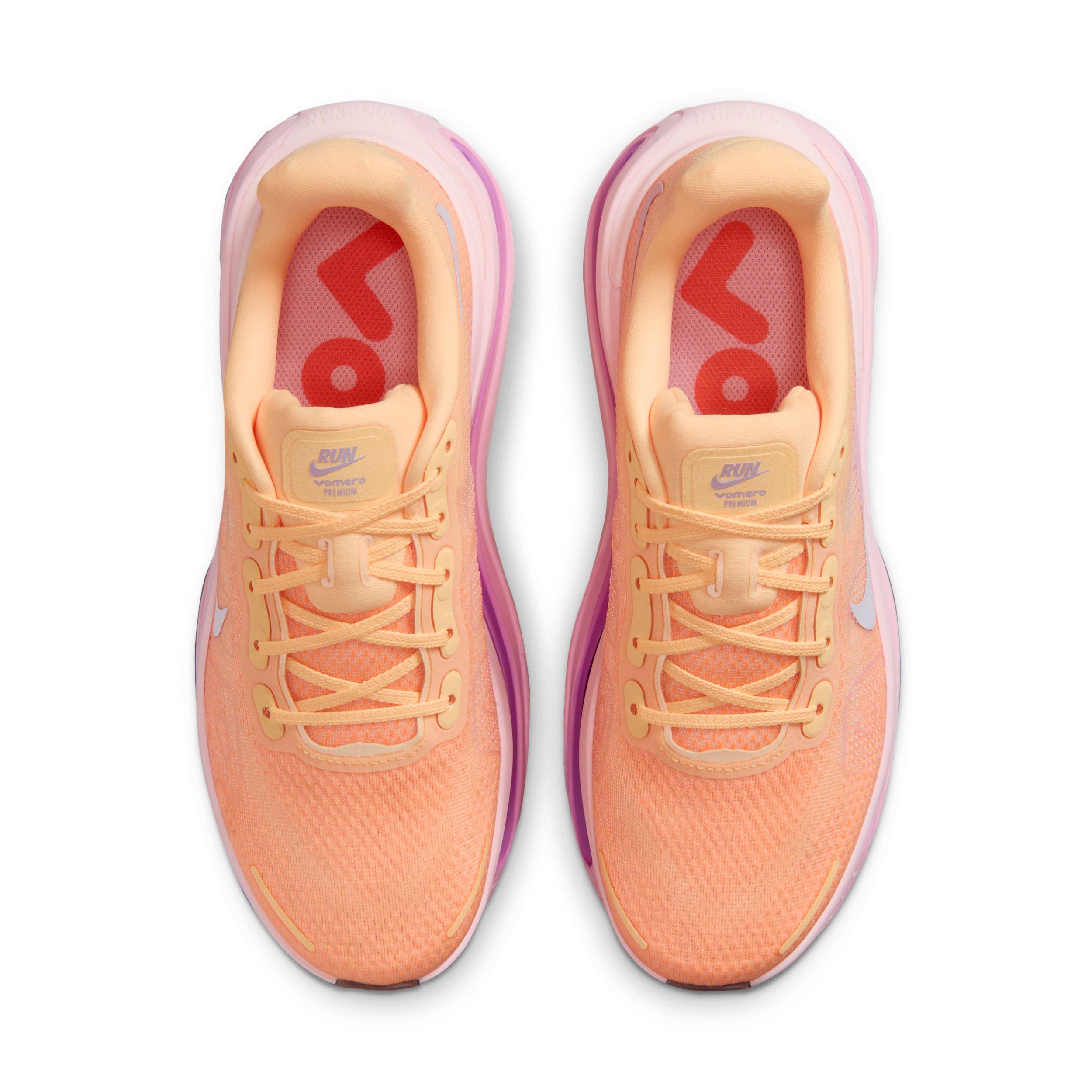 Nike Vomero Premium "Tangerine Tint/Bright Crimson/Pink Foam/Tattoo" Women's Running Shoe - TANGERINE/CRIMSON/PINK/TATTOO Thumbnail View 4