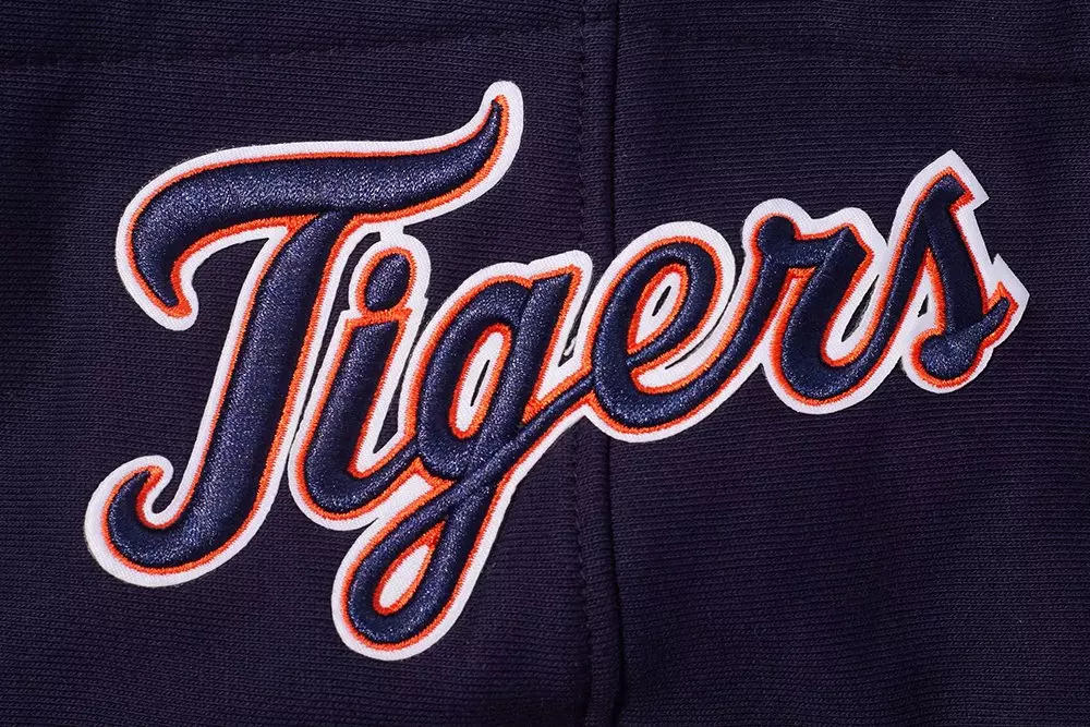 Pro Standard Men's MLB Detroit Tigers Old English PO Hoodie -Navy - NAVY