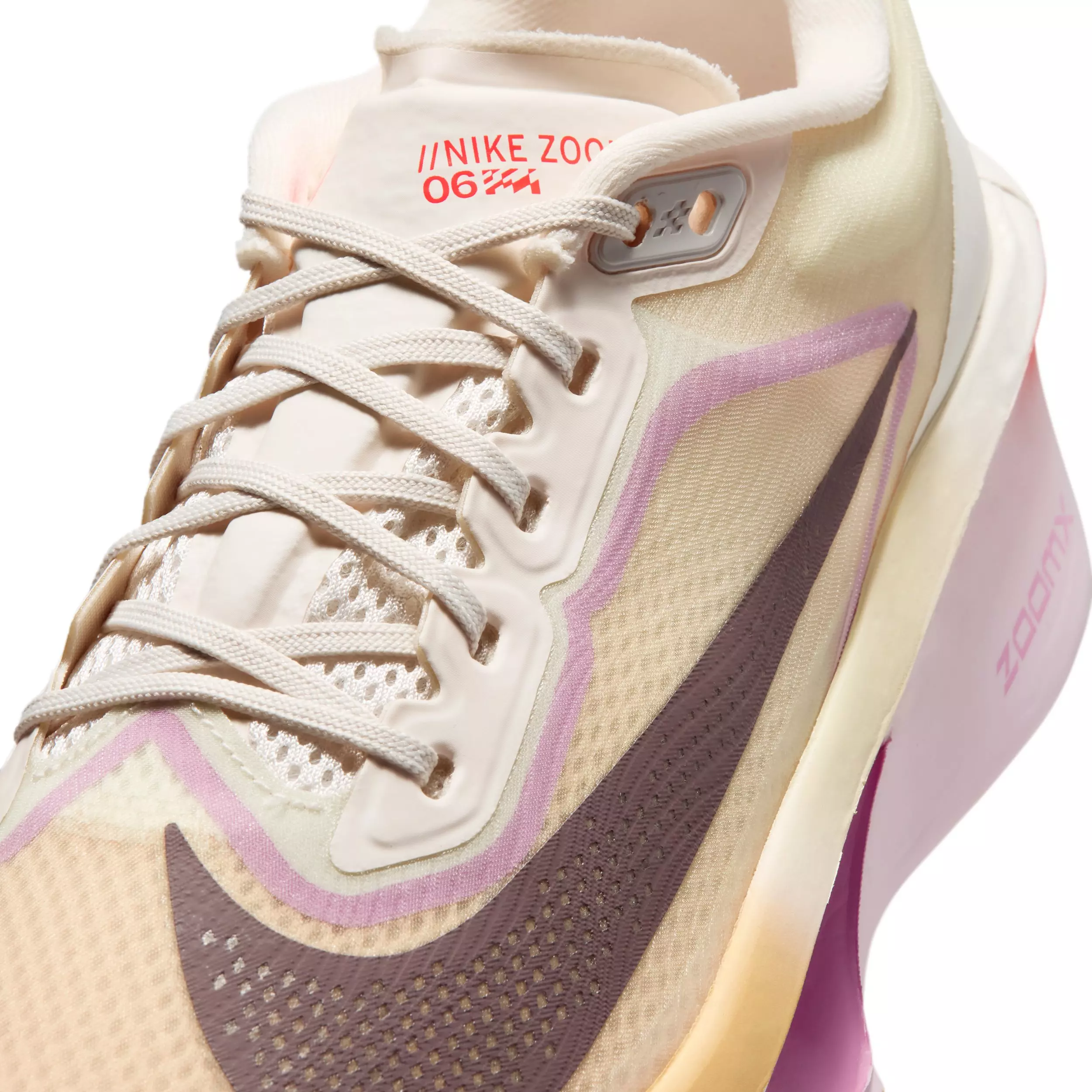 Nike Zoom Fly 6 "Sail/Light Magenta/Pearl Pink/Tattoo" Women's Running Shoe - SAIL/LT MAGENTA/PINK/TATTOO