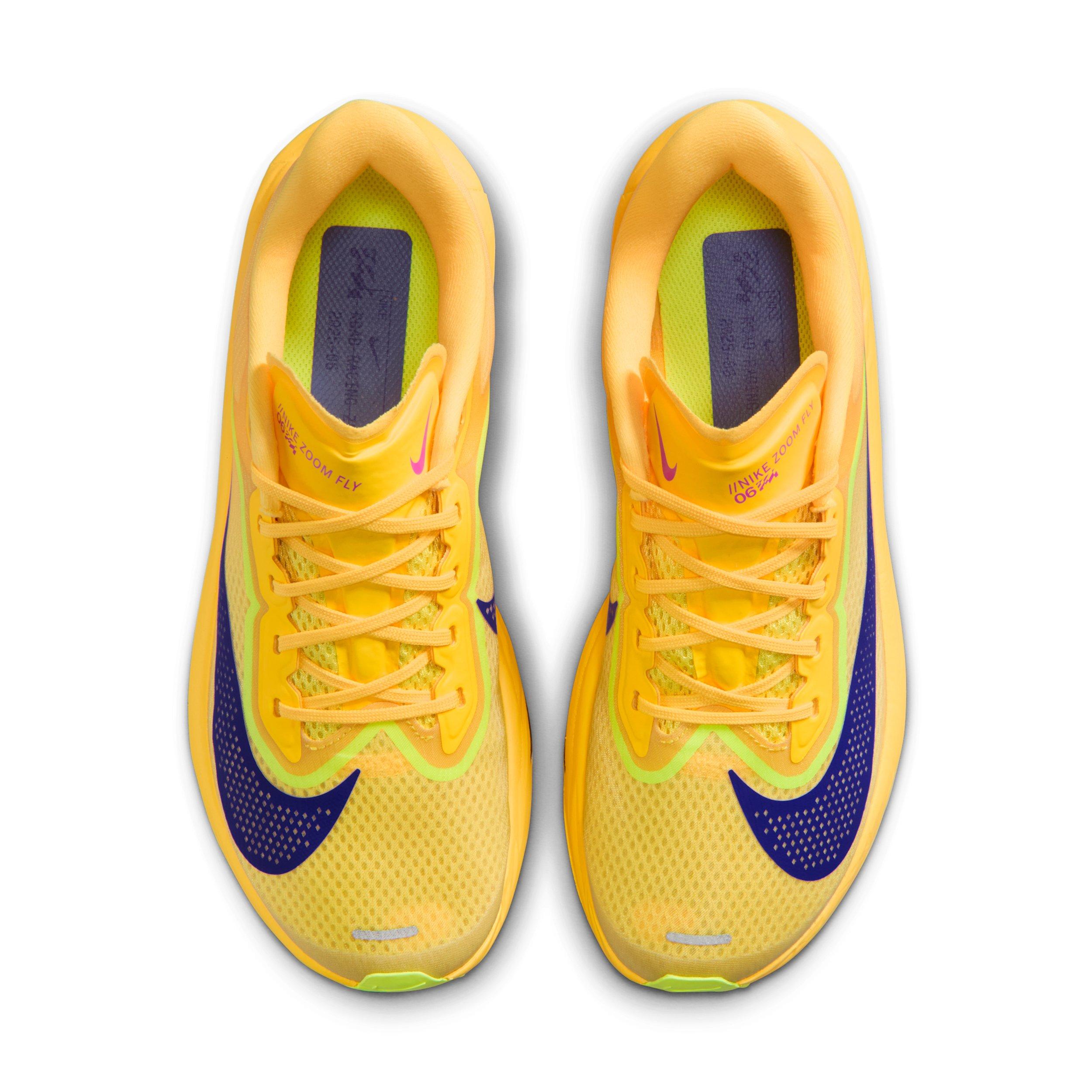 Nike Zoom Fly 6 "Citron Pulse/Volt Ice/Hyper Violet/Indigo Burst" Women's Running Shoe - CITRON/VOLT/VIOLET/INDIGO Thumbnail View 4