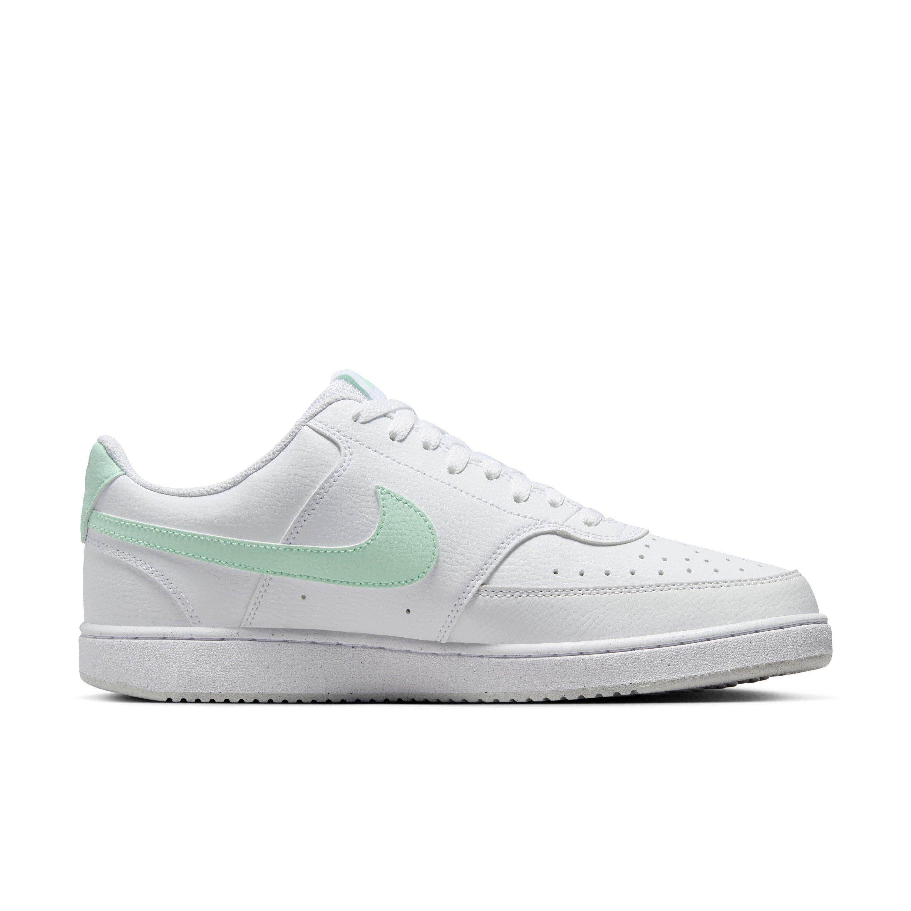 Nike Court Vision Low "White/Mint Foam/Photon Dust" Men's Shoe - WHITE/MINT/DUST Thumbnail View 1