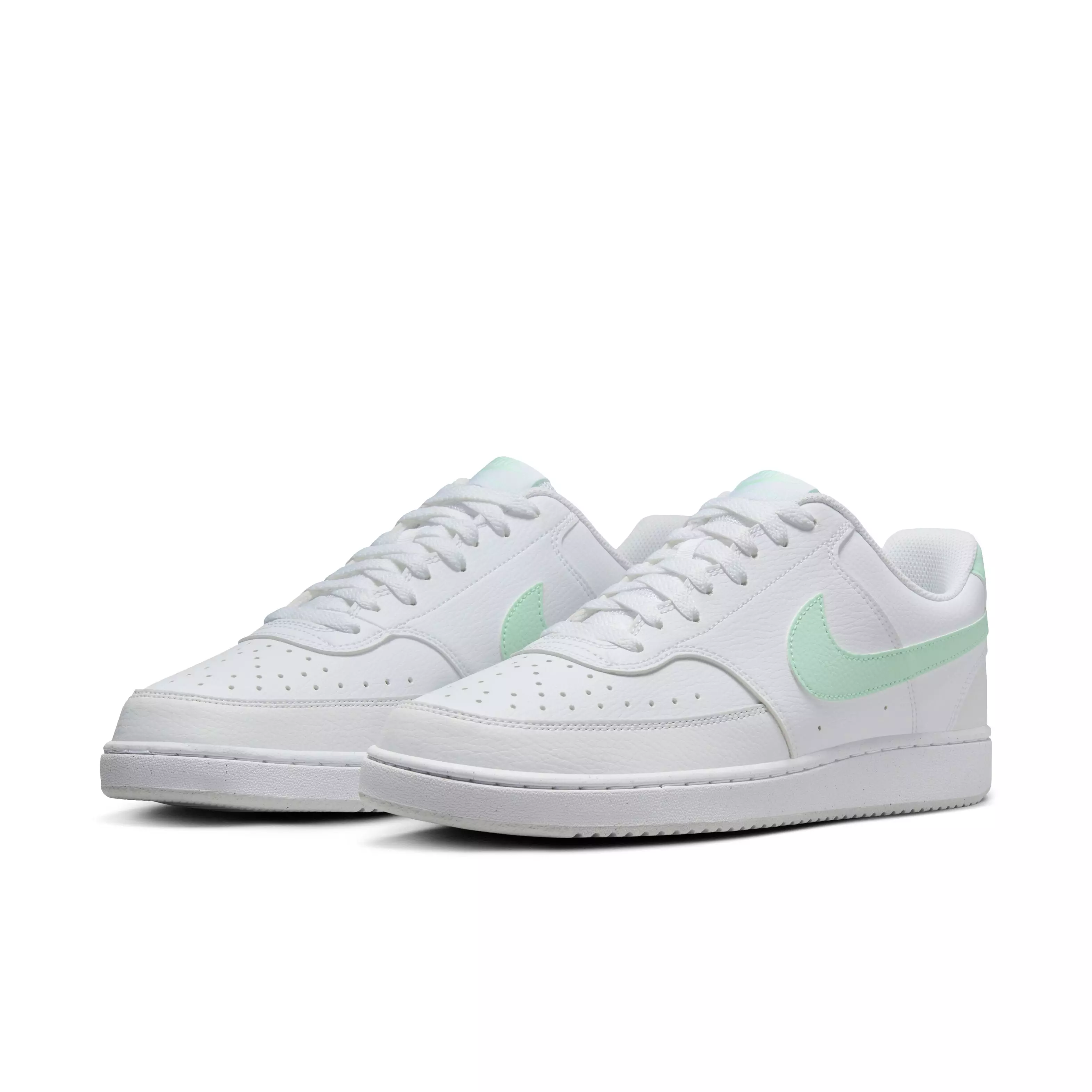 Nike Court Vision Low "White/Mint Foam/Photon Dust" Men's Shoe - WHITE/MINT/DUST