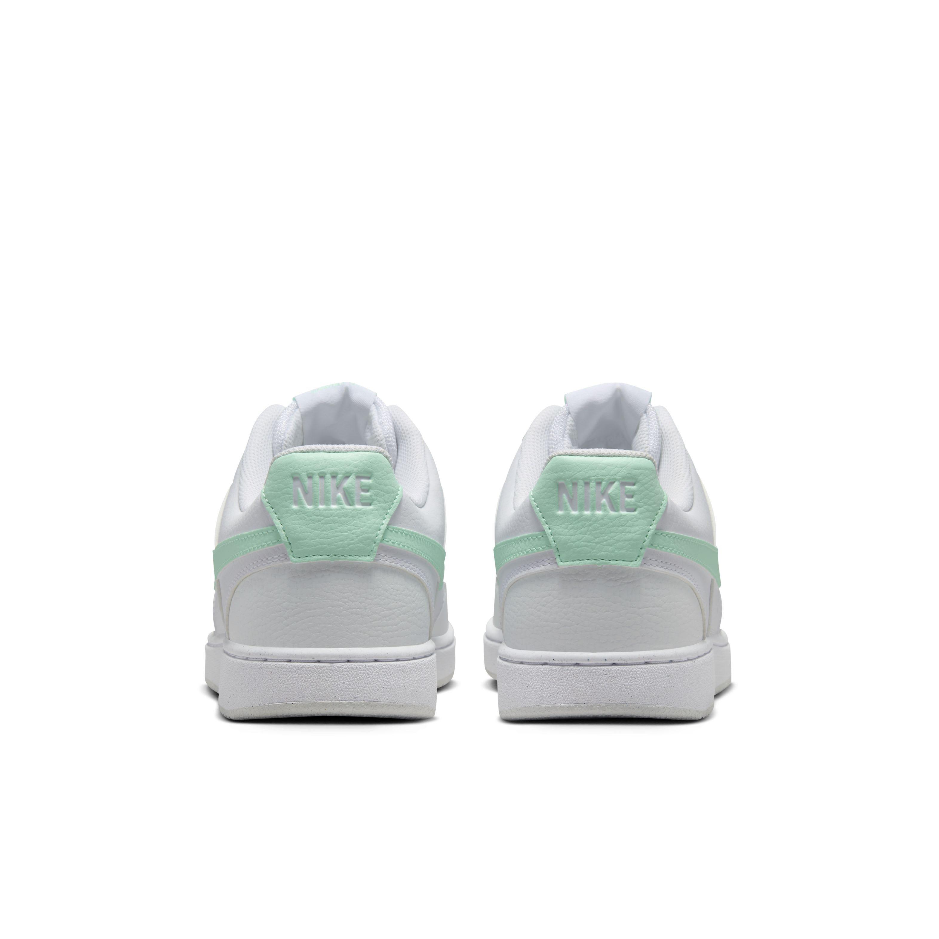 Nike Court Vision Low "White/Mint Foam/Photon Dust" Men's Shoe - WHITE/MINT/DUST Thumbnail View 5
