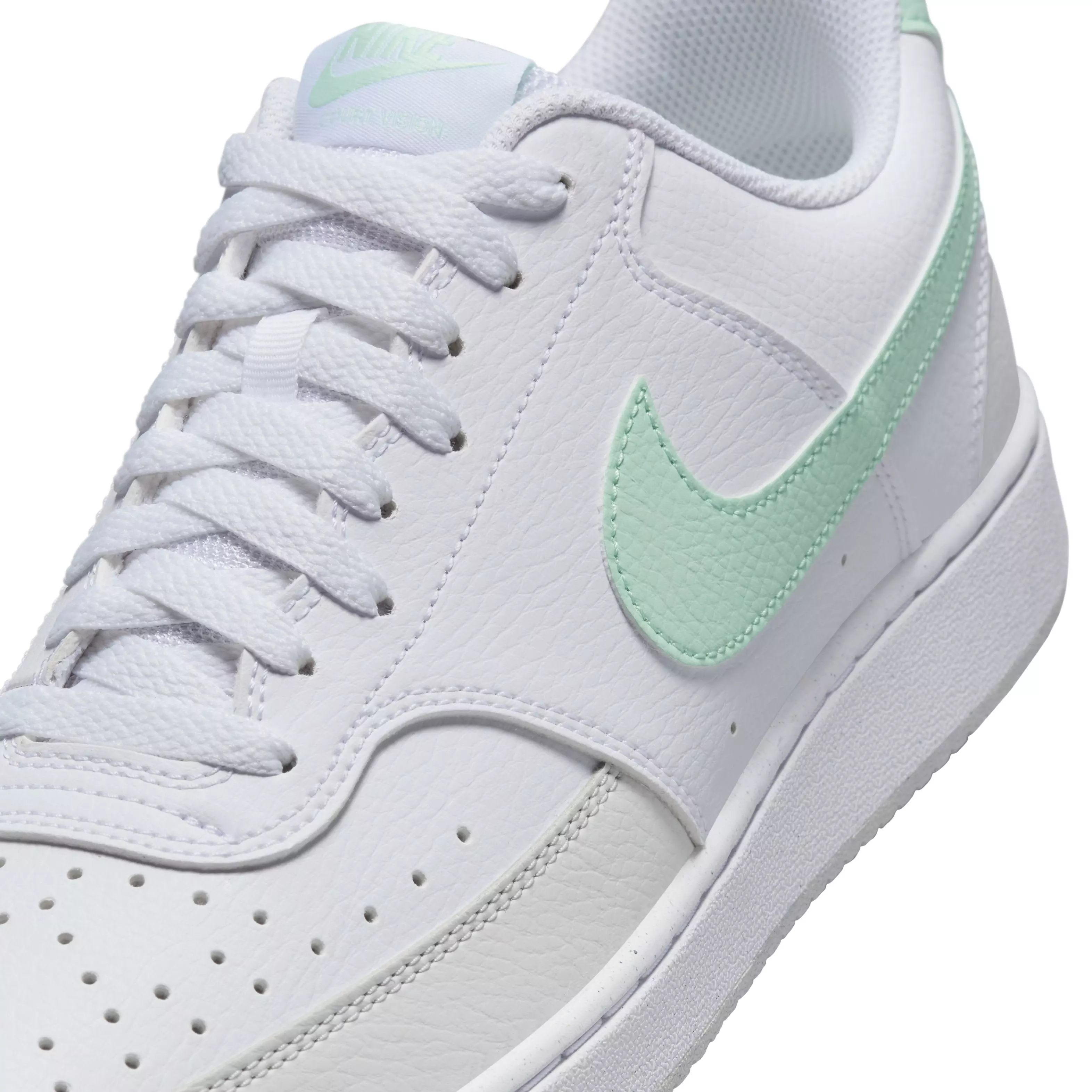 Nike Court Vision Low "White/Mint Foam/Photon Dust" Men's Shoe - WHITE/MINT/DUST