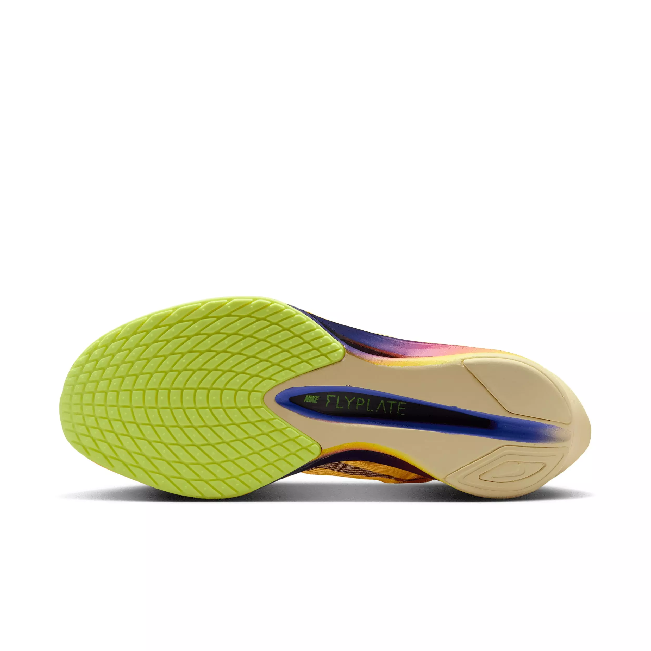 Nike Vaporfly 4 "Citron Pulse/Laser Orange/Volt Ice/Indigo Burst" Women's Running Shoe - CITRON/ORANGE/VOLT/INDIGO