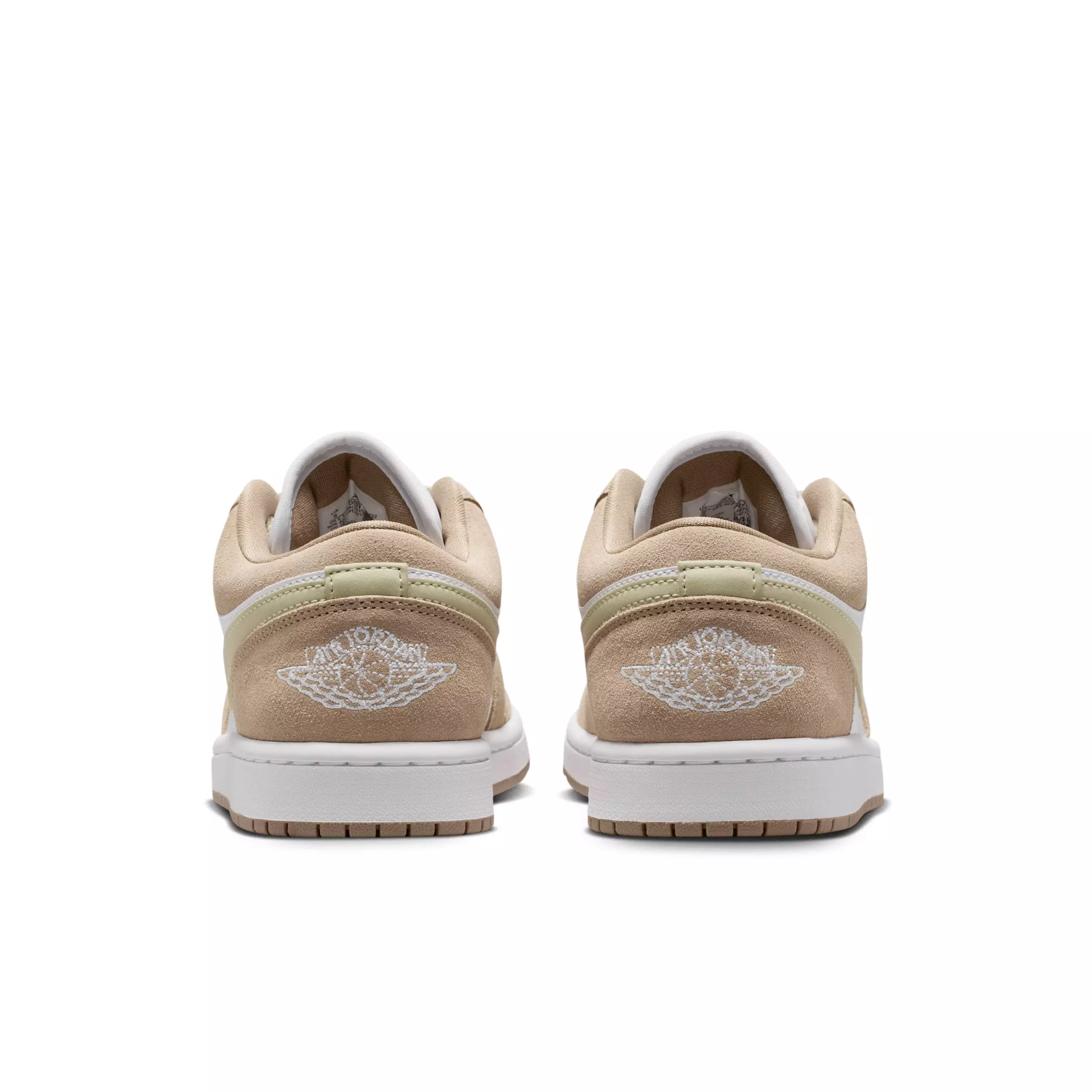 Jordan 1 Low "Khaki/Olive Aura/Sail/White" Women's Shoe - KHAKI/OLIVE/SAIL/WHITE