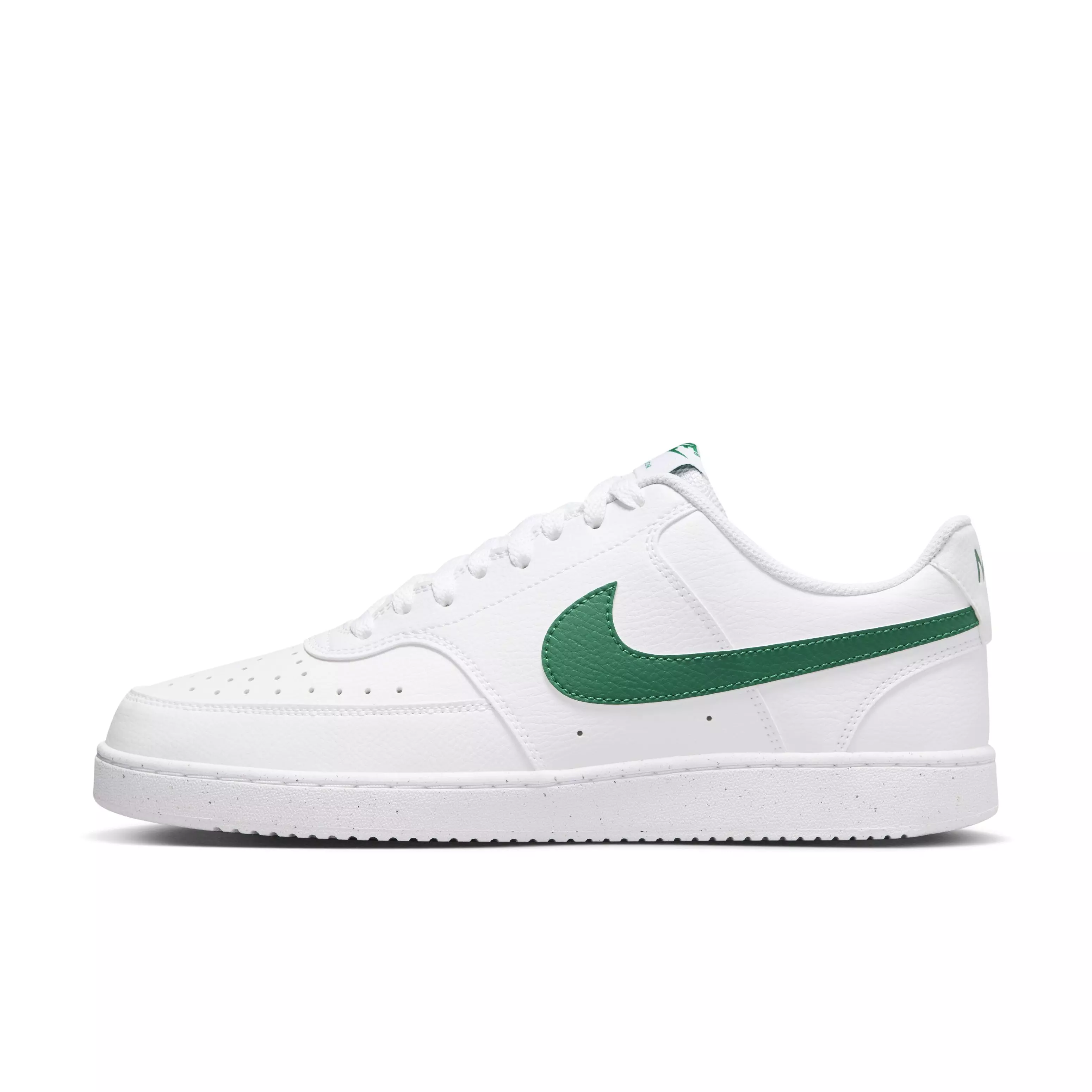 Nike Court Vision Low Next Nature "White/White/Malachite" Men's Shoe - WHITE/WHITE/MALACHITE