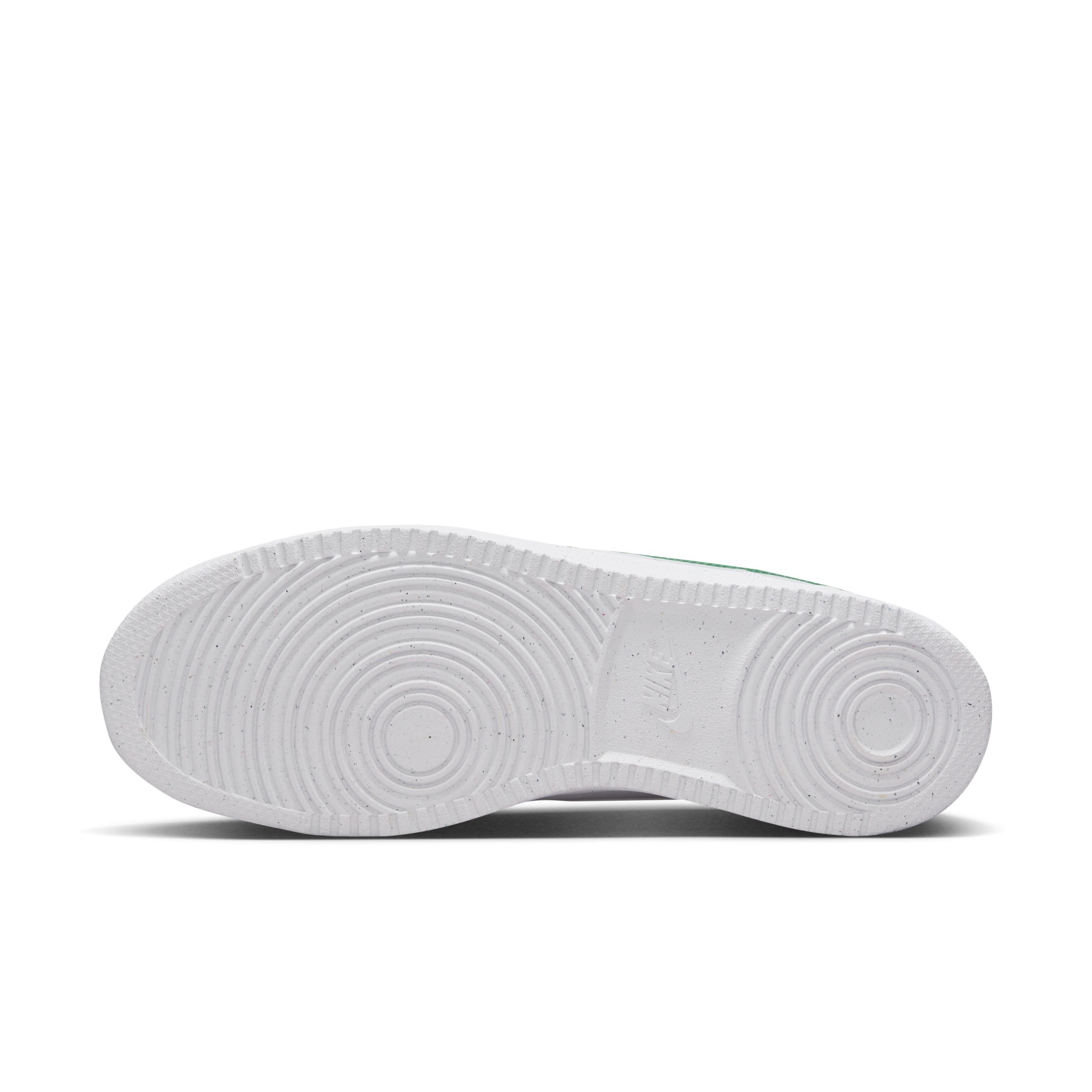 Nike Court Vision Low Next Nature "White/White/Malachite" Men's Shoe - WHITE/WHITE/MALACHITE Thumbnail View 6