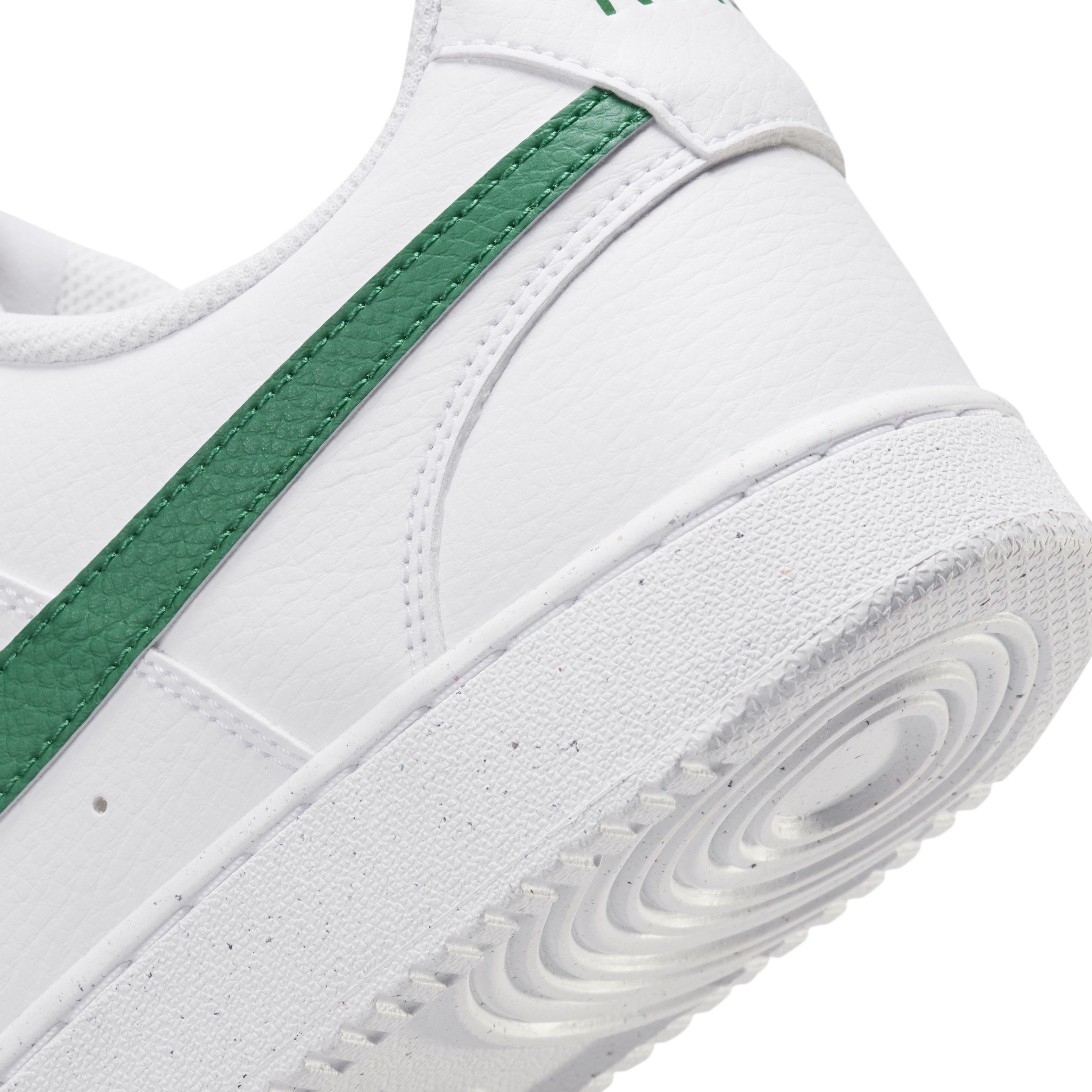Nike Court Vision Low Next Nature "White/White/Malachite" Men's Shoe - WHITE/WHITE/MALACHITE Thumbnail View 8