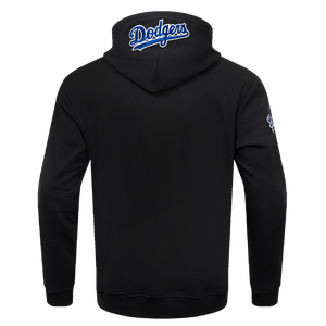 Pro Standard Men's MLB Los Angeles Dodgers Old English PO Hoodie -Black