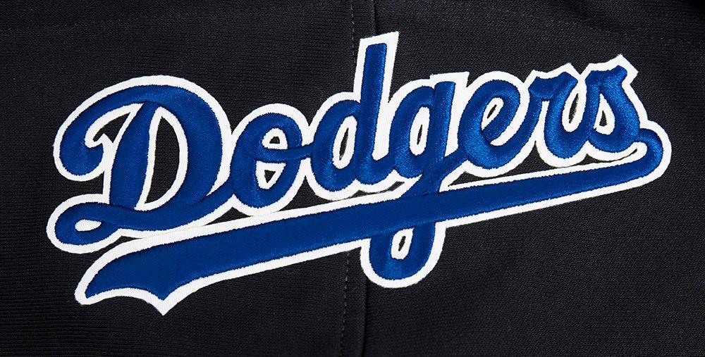 Pro Standard Men's MLB Los Angeles Dodgers Old English PO Hoodie -Black - BLACK Thumbnail View 8