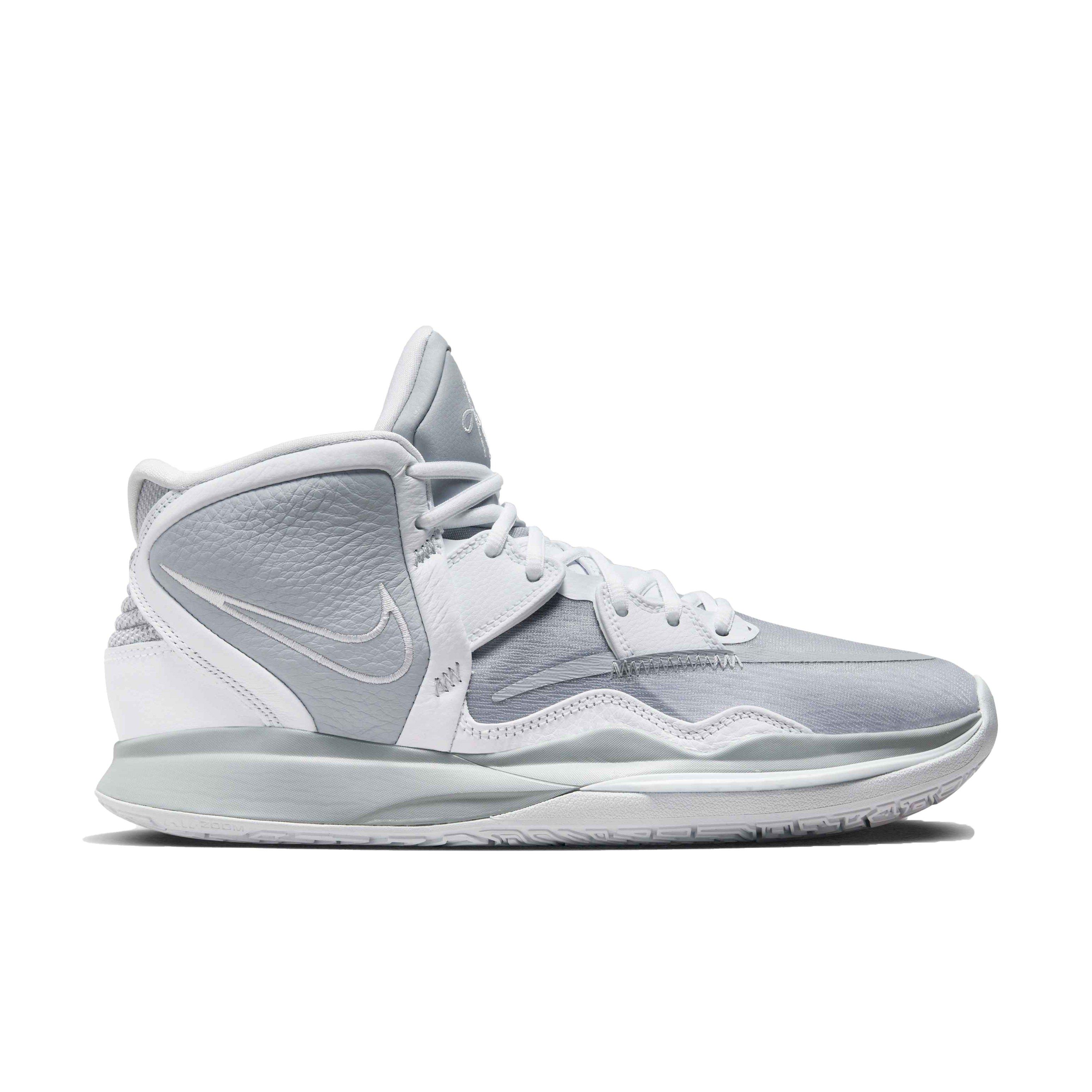 Nike Kyrie Infinity (Team) "Wolf Grey/White/Wolf Grey" Unisex Basketball Shoe - GREY Thumbnail View 1