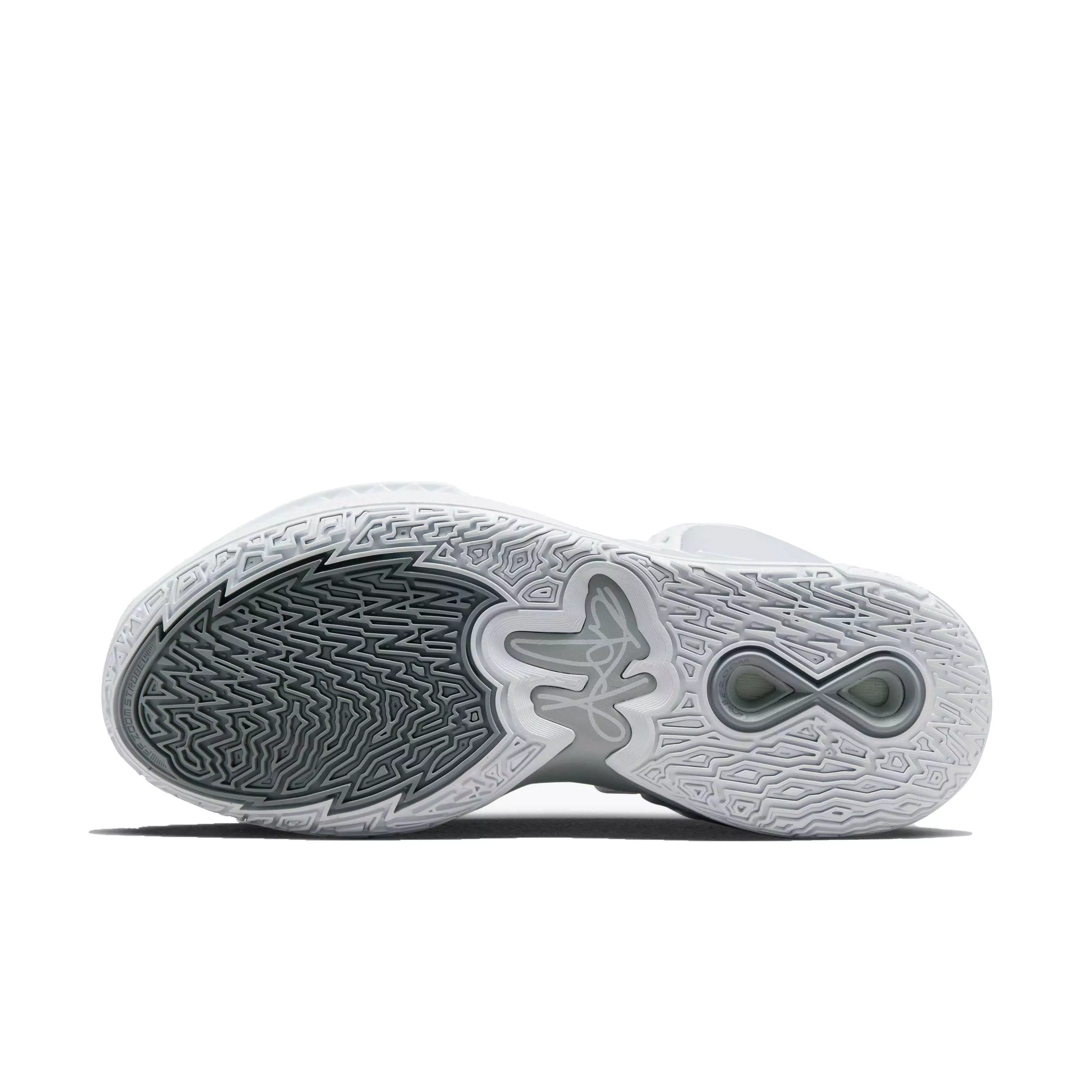 Nike Kyrie Infinity (Team) "Wolf Grey/White/Wolf Grey" Unisex Basketball Shoe - GREY