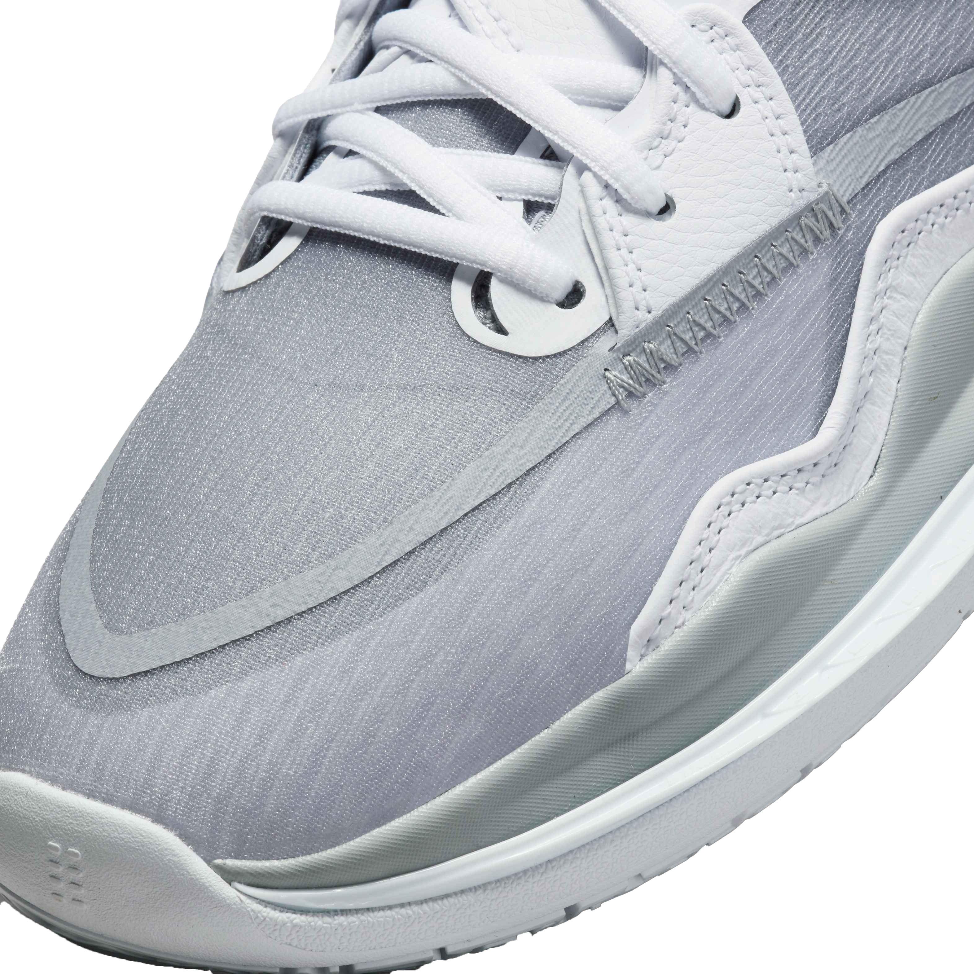 Nike Kyrie Infinity (Team) "Wolf Grey/White/Wolf Grey" Unisex Basketball Shoe - GREY Thumbnail View 7