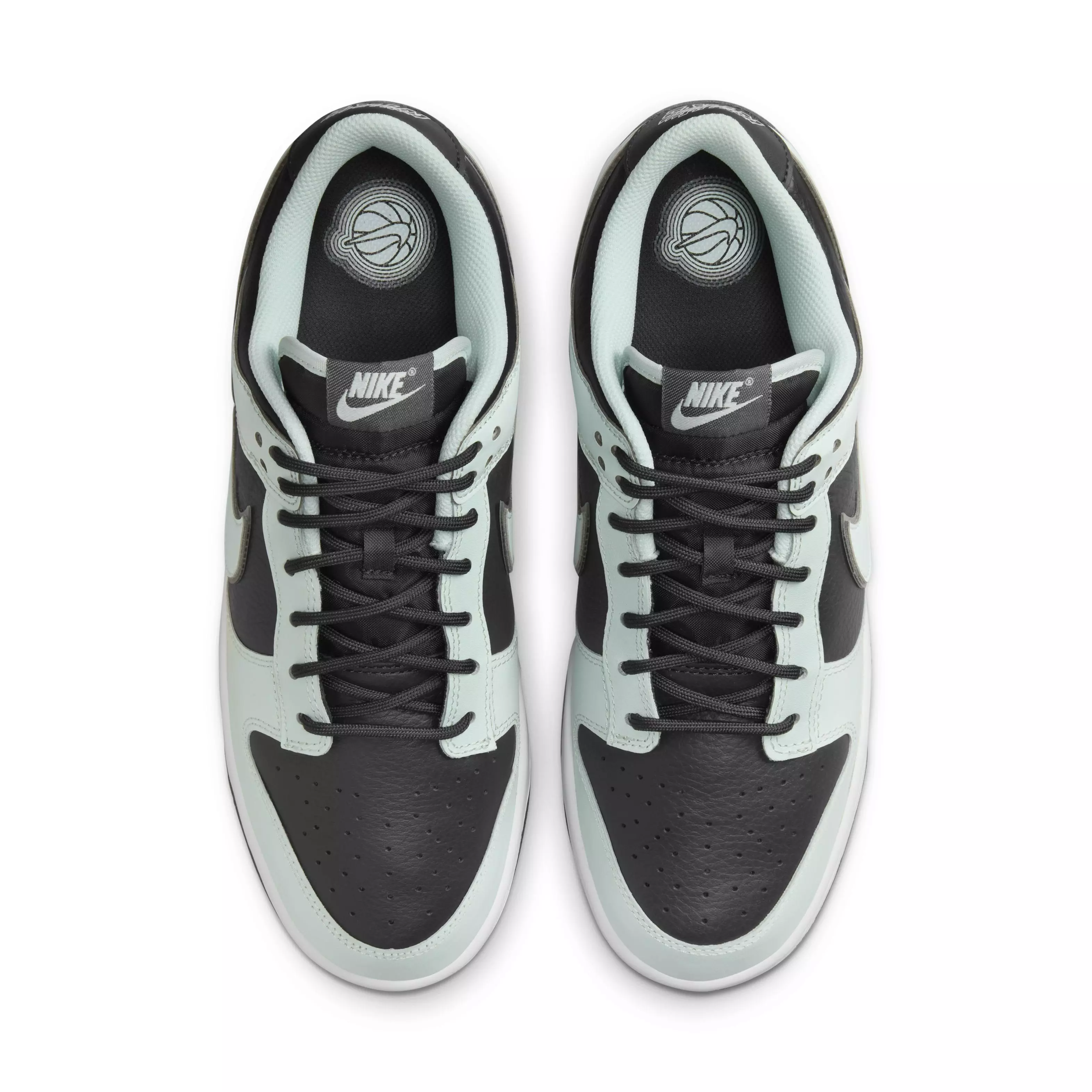 Nike Dunk Low Retro Premium "Dark Smoke Grey/White/Barely Green" Men's Shoe - DK GREY/WHITE/GREEN